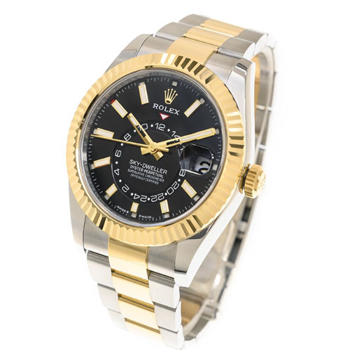 MiroTime Rolex Watch SKY-DWELLER BRIGHT BLACK 336933-0003