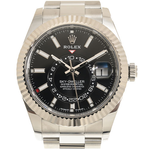 MiroTime Rolex Watch SKY-DWELLER BRIGHT BLACK 336934-0007