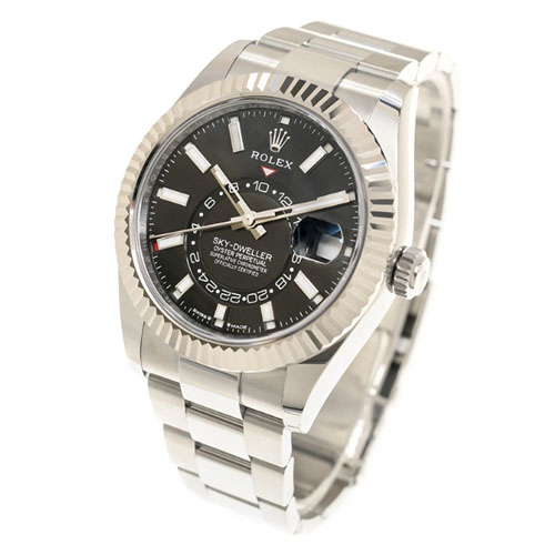 MiroTime Rolex Watch SKY-DWELLER BRIGHT BLACK 336934-0007
