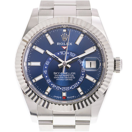 MiroTime Rolex Watch SKY-DWELLER BRIGHT BLUE 336934-0005 