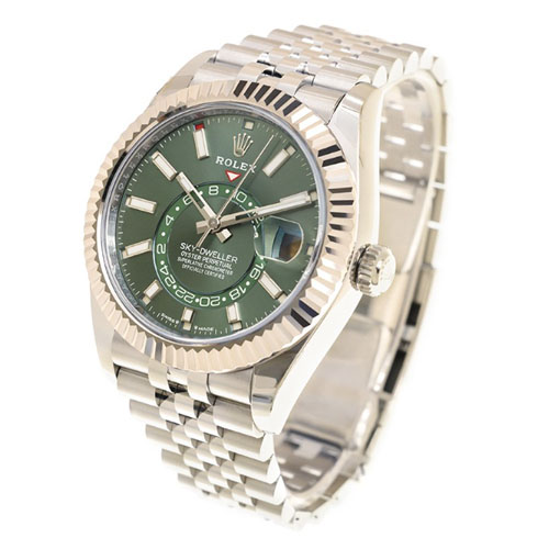 MiroTime Rolex Watch Sky-Dweller 336934-0002 mint green