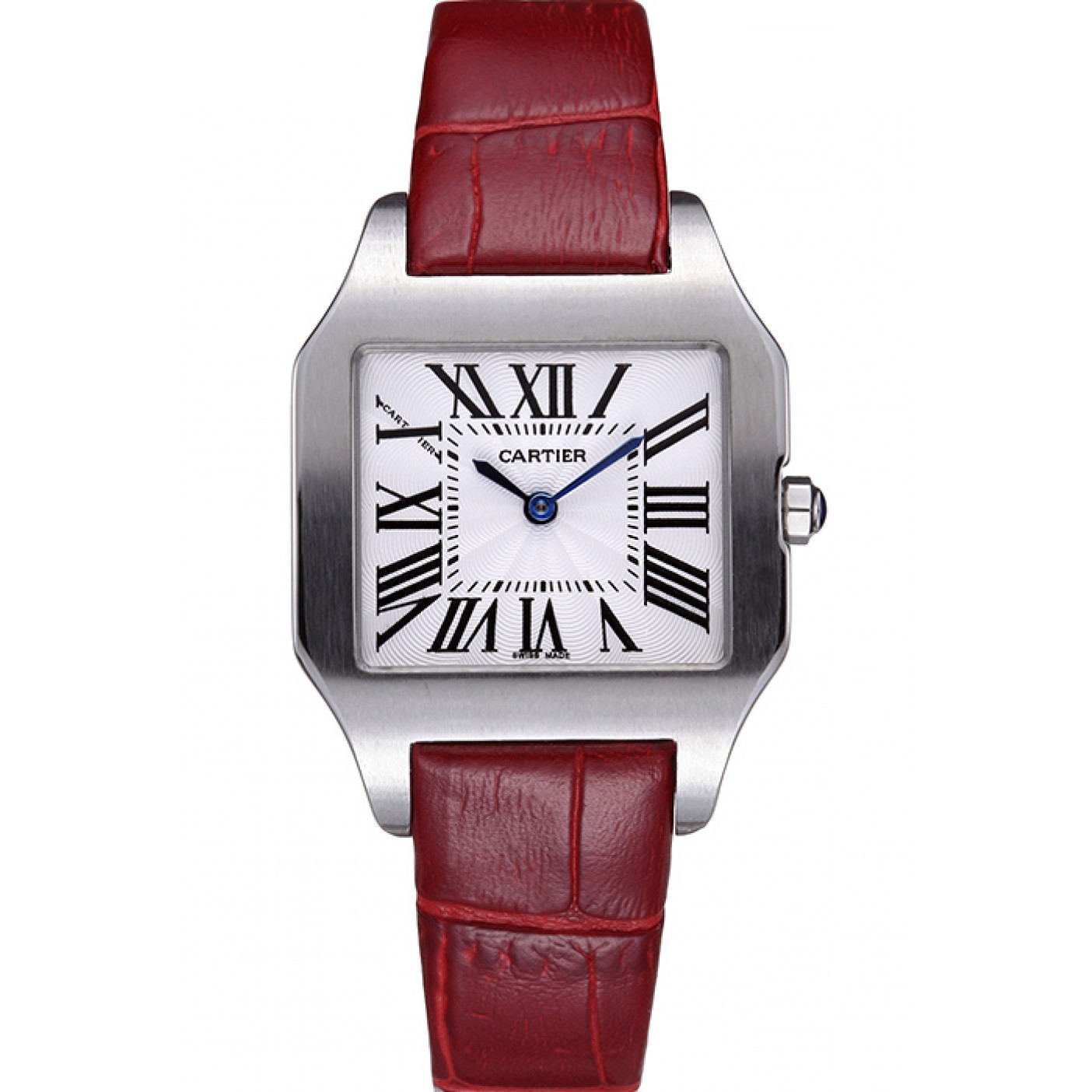 MiroTime Cartier Santos 100 Polished Stainless Steel Bezel 621918