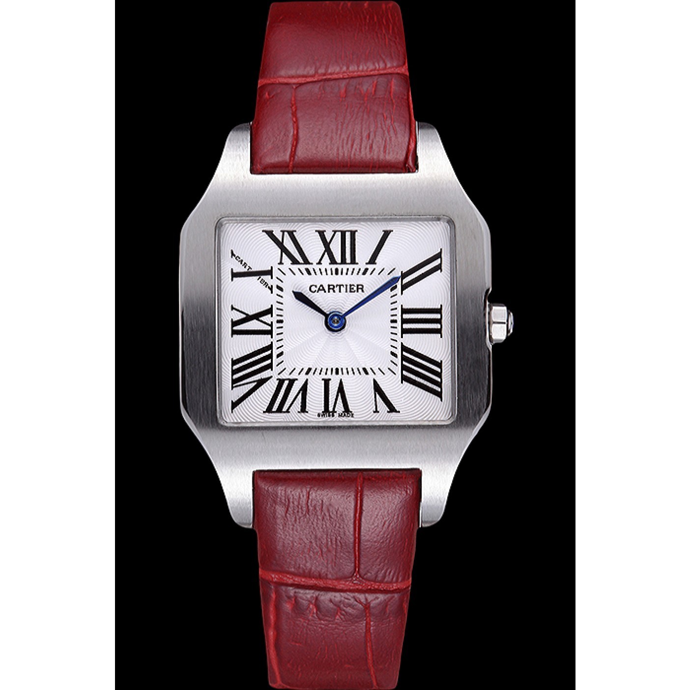 MiroTime Cartier Santos 100 Polished Stainless Steel Bezel 621918