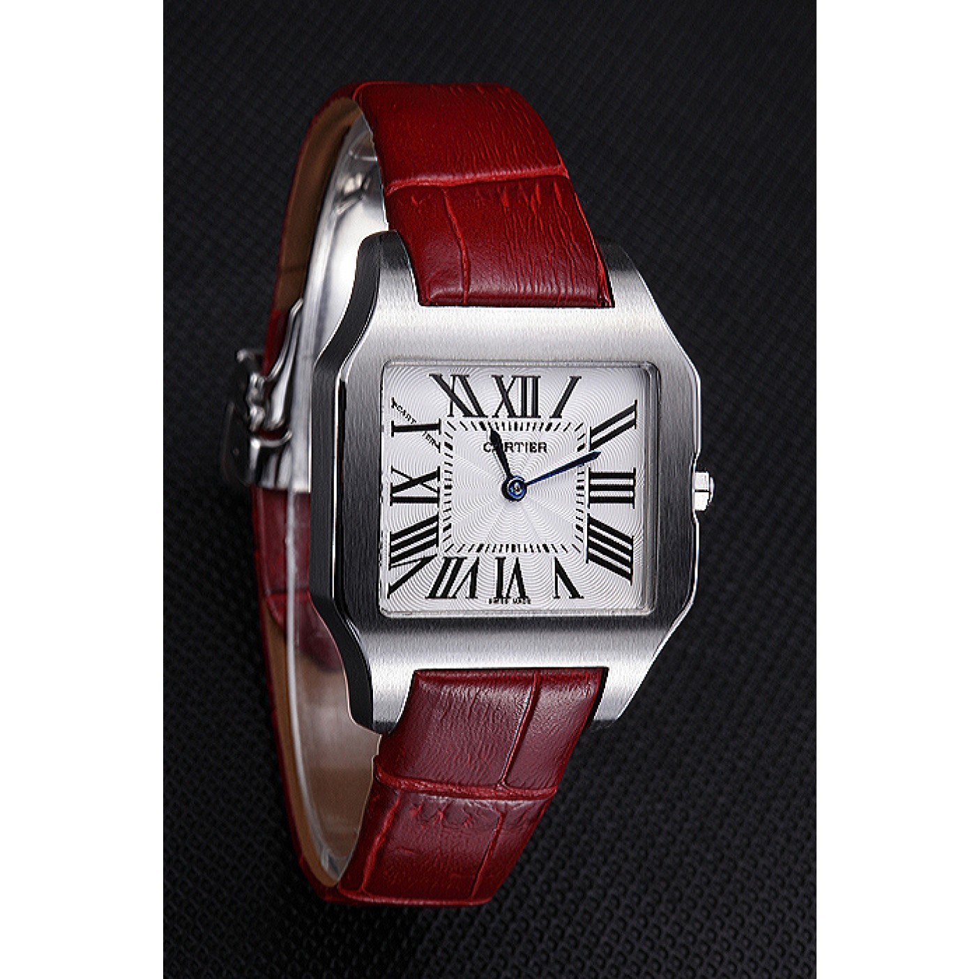 MiroTime Cartier Santos 100 Polished Stainless Steel Bezel 621918