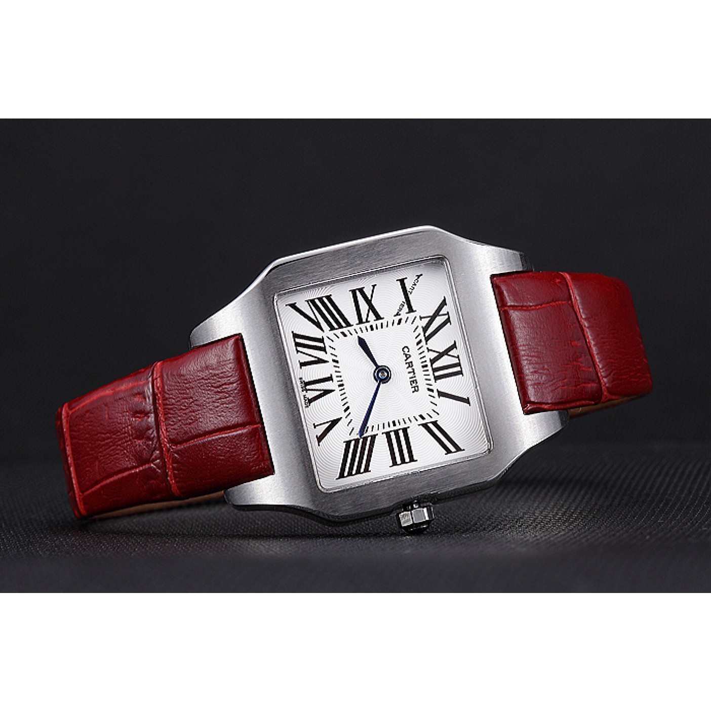 MiroTime Cartier Santos 100 Polished Stainless Steel Bezel 621918