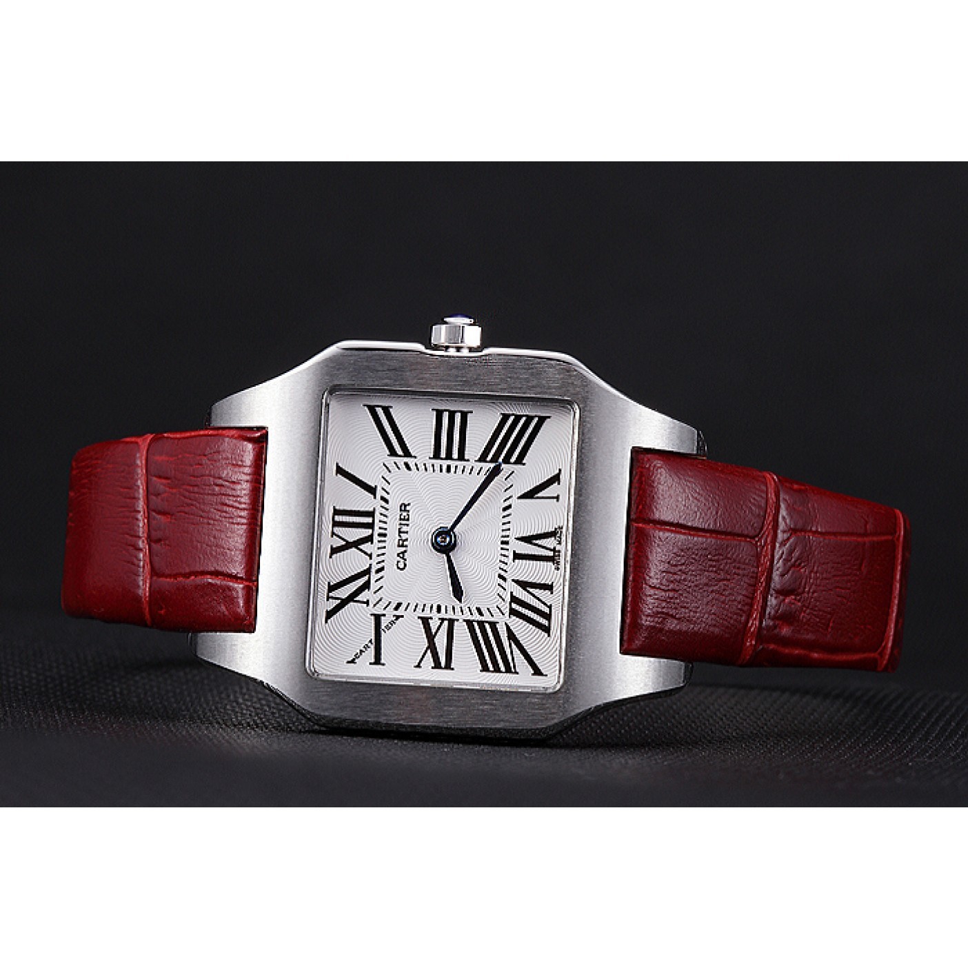MiroTime Cartier Santos 100 Polished Stainless Steel Bezel 621918