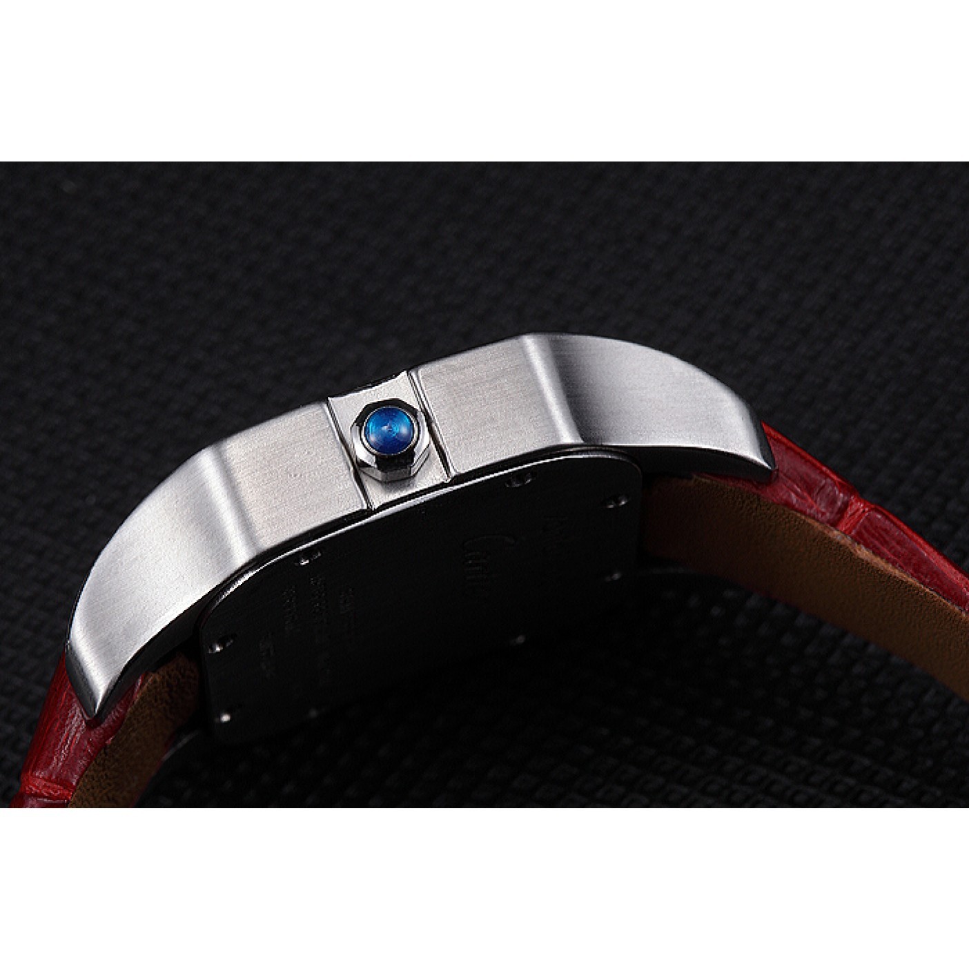 MiroTime Cartier Santos 100 Polished Stainless Steel Bezel 621918