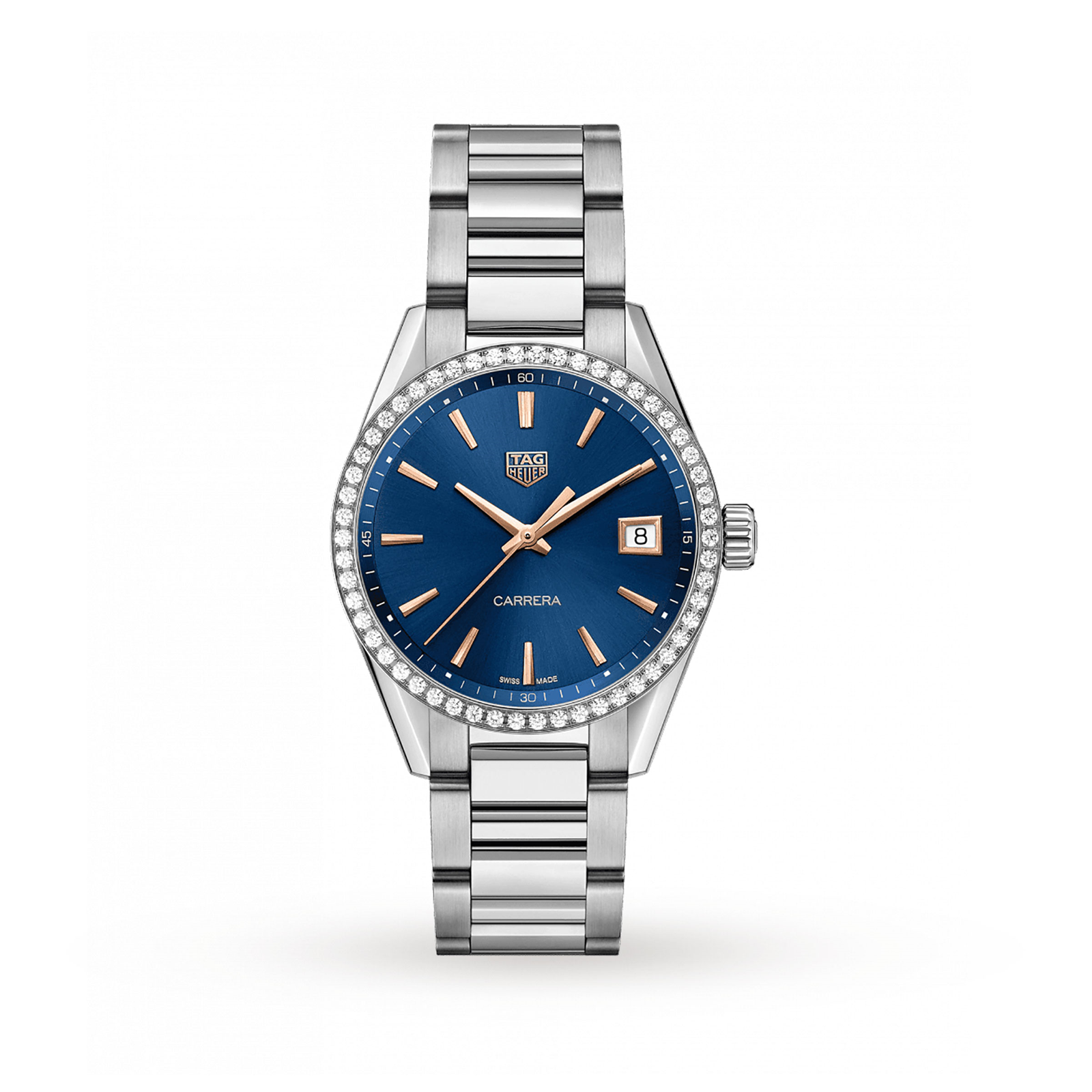 MiroTime Swiss TAG Heuer Carrera 36mm Ladies Watch WBK1317.BA0652