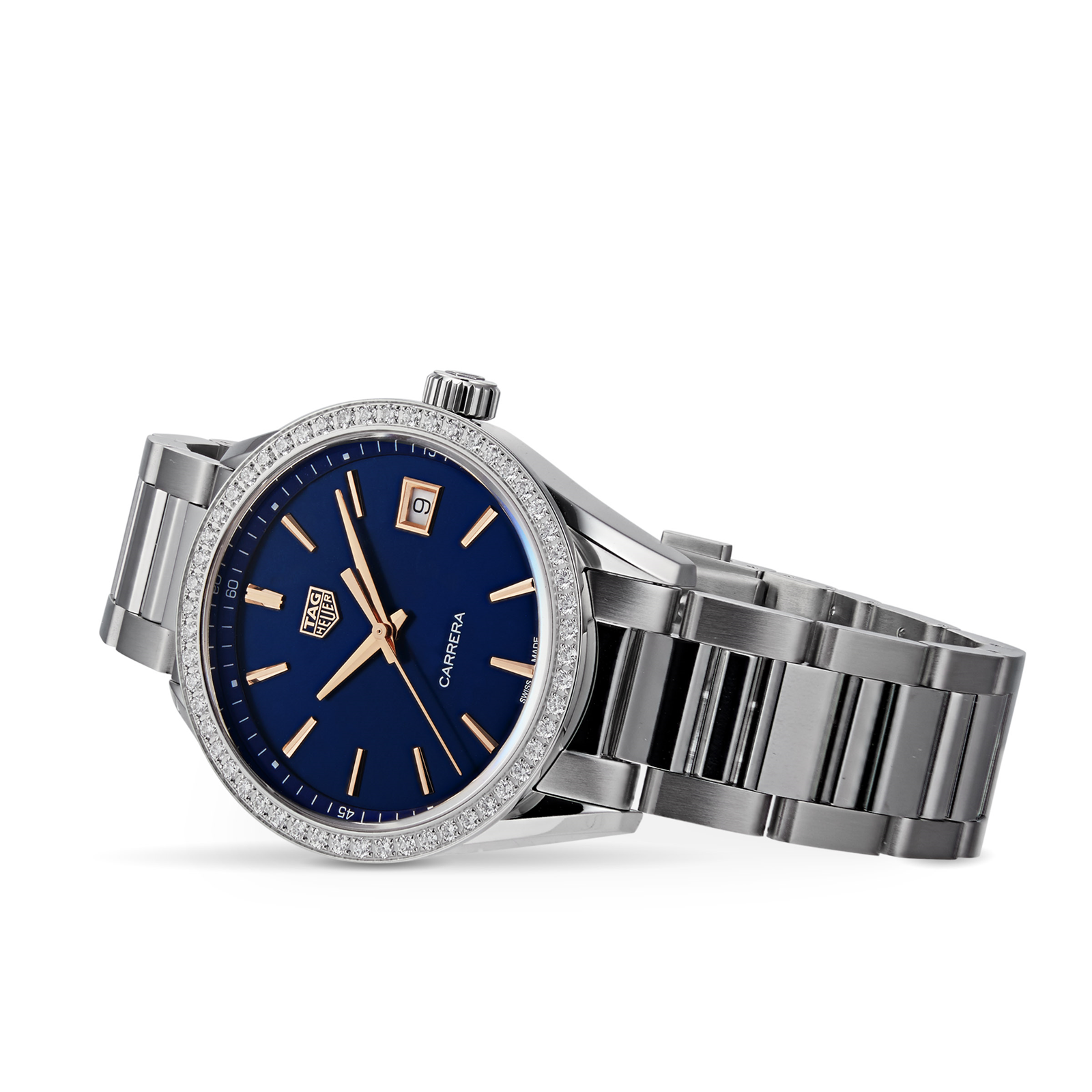 MiroTime Swiss TAG Heuer Carrera 36mm Ladies Watch WBK1317.BA0652