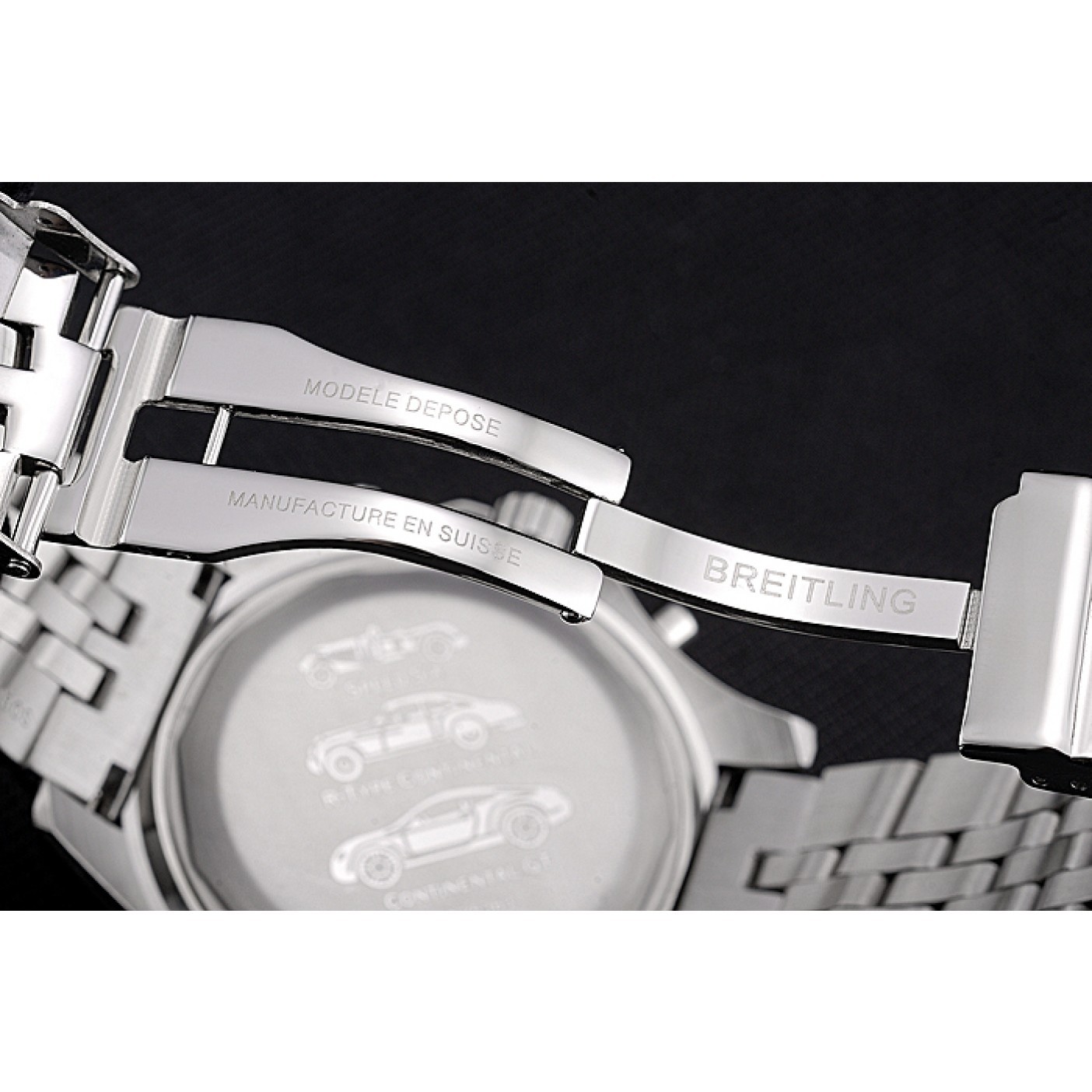 MiroTime Breitling Bentley Mulliner Tourbillon Blue Dial Stainless Steel Case And Bracelet 622735