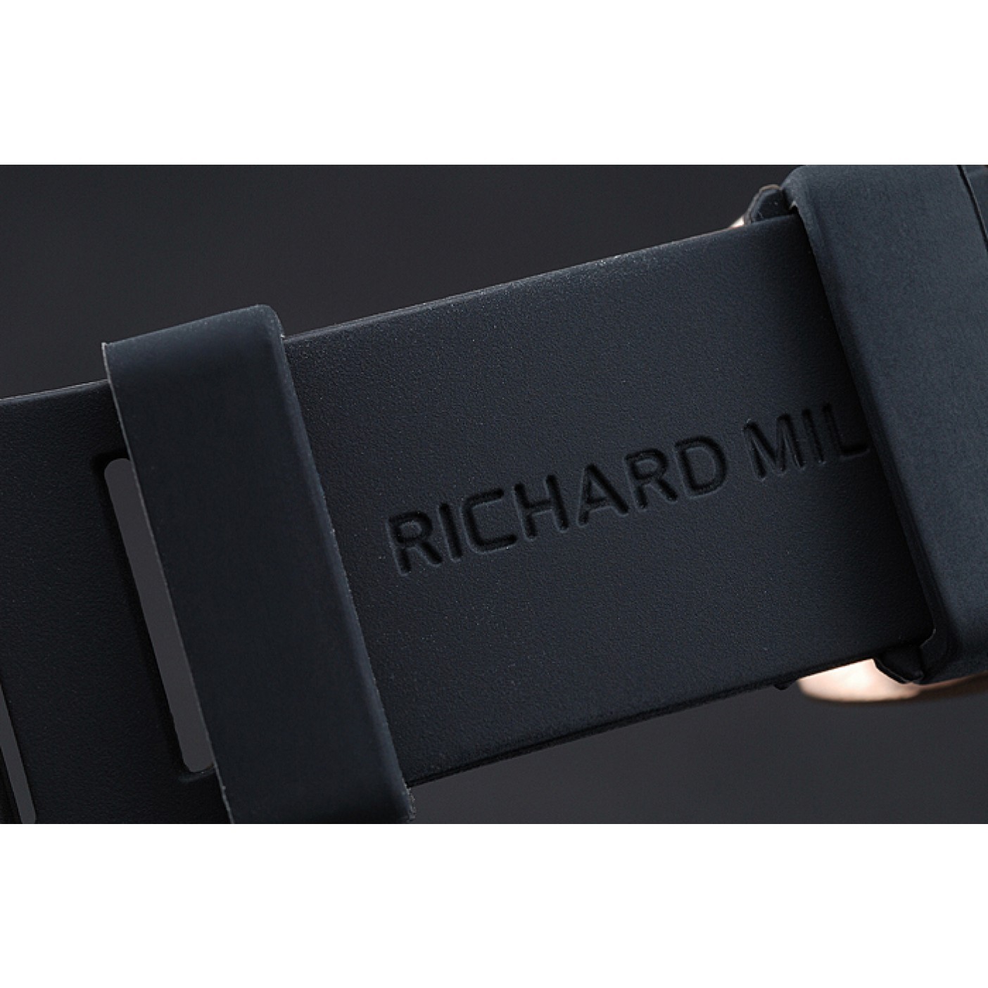 MiroTime Richard Mille Tourbillon Skull RM 052 Rose Gold Case Black Rubber Bracelet 1454252