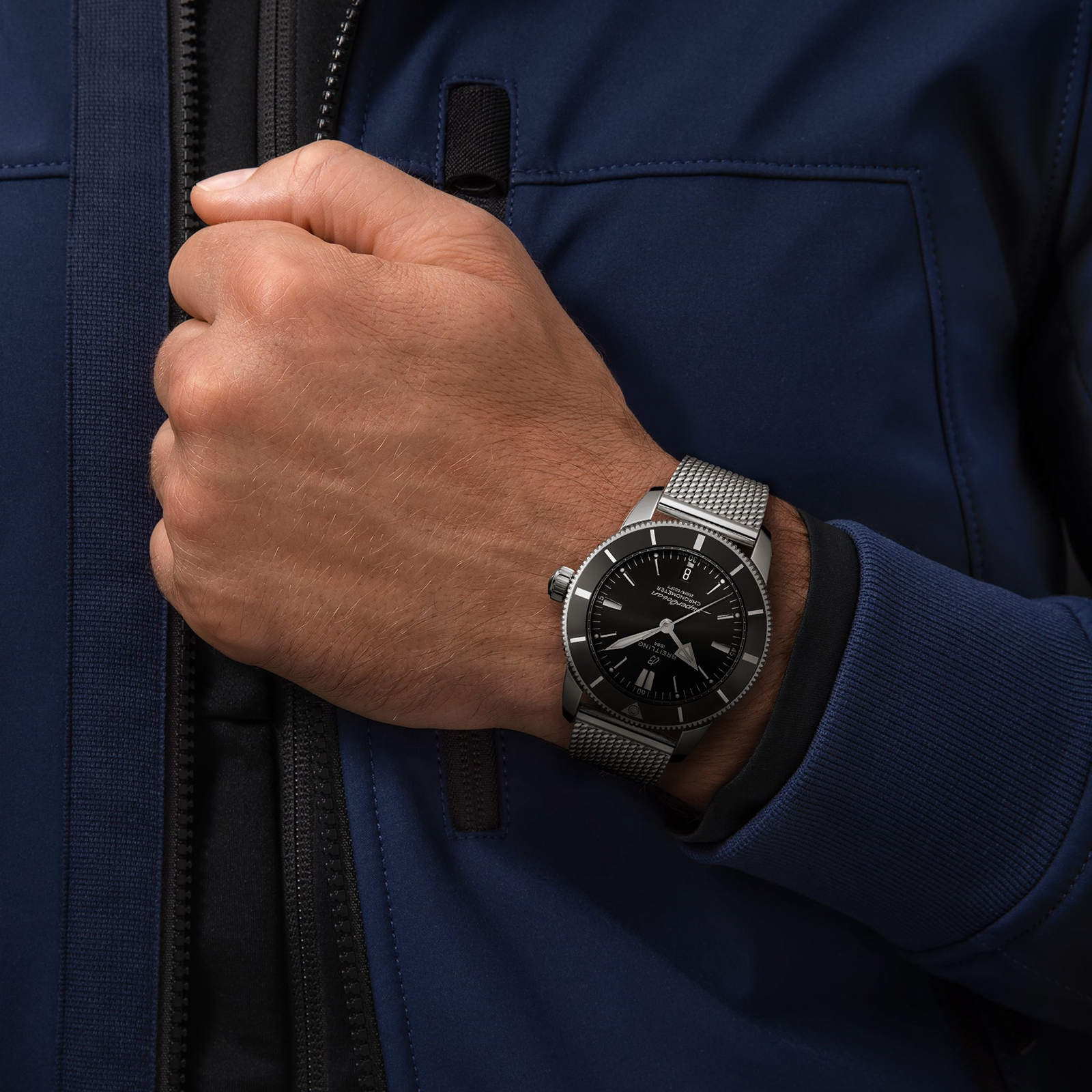 MiroTime Swiss Breitling Superocean Heritage II Chronograph 44 AB2030121B1A1