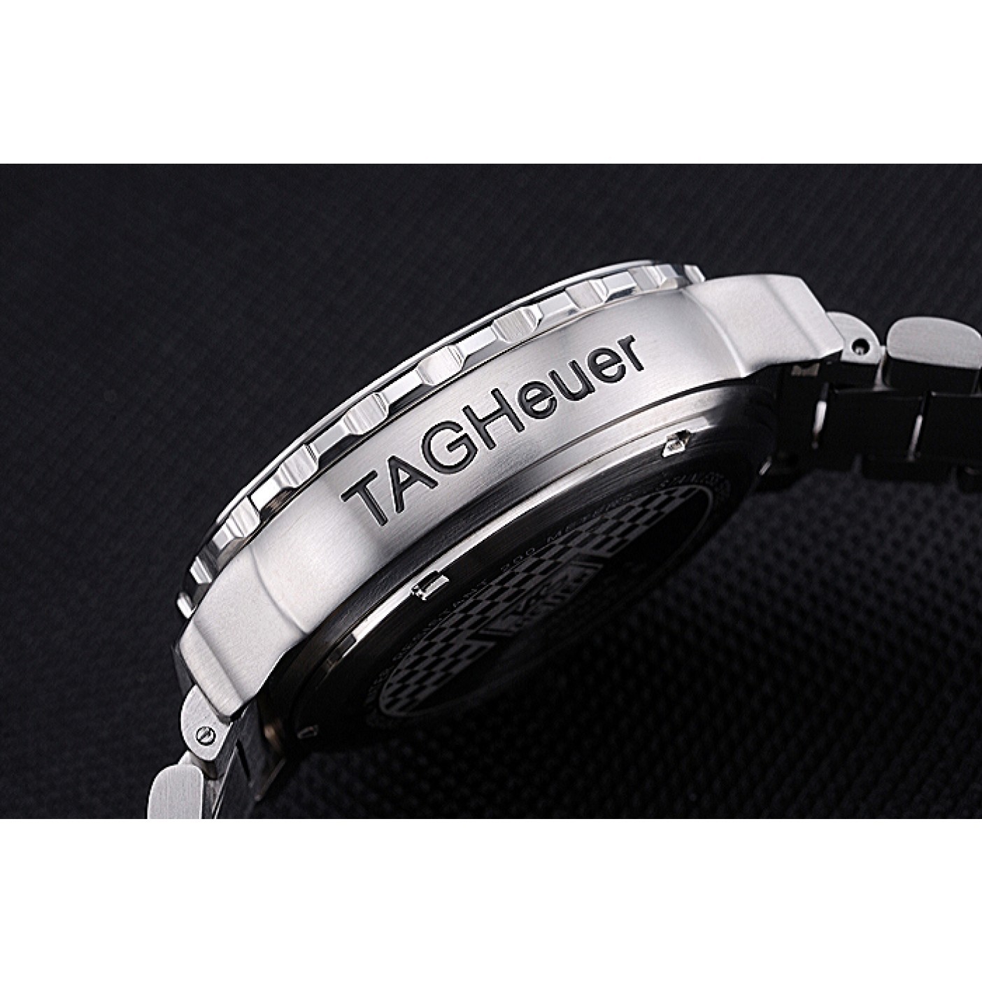 MiroTime Tag Heuer Formula 1 Chronograph Black Dial Black Bezel Two Tone Stainless Steel Band 622412