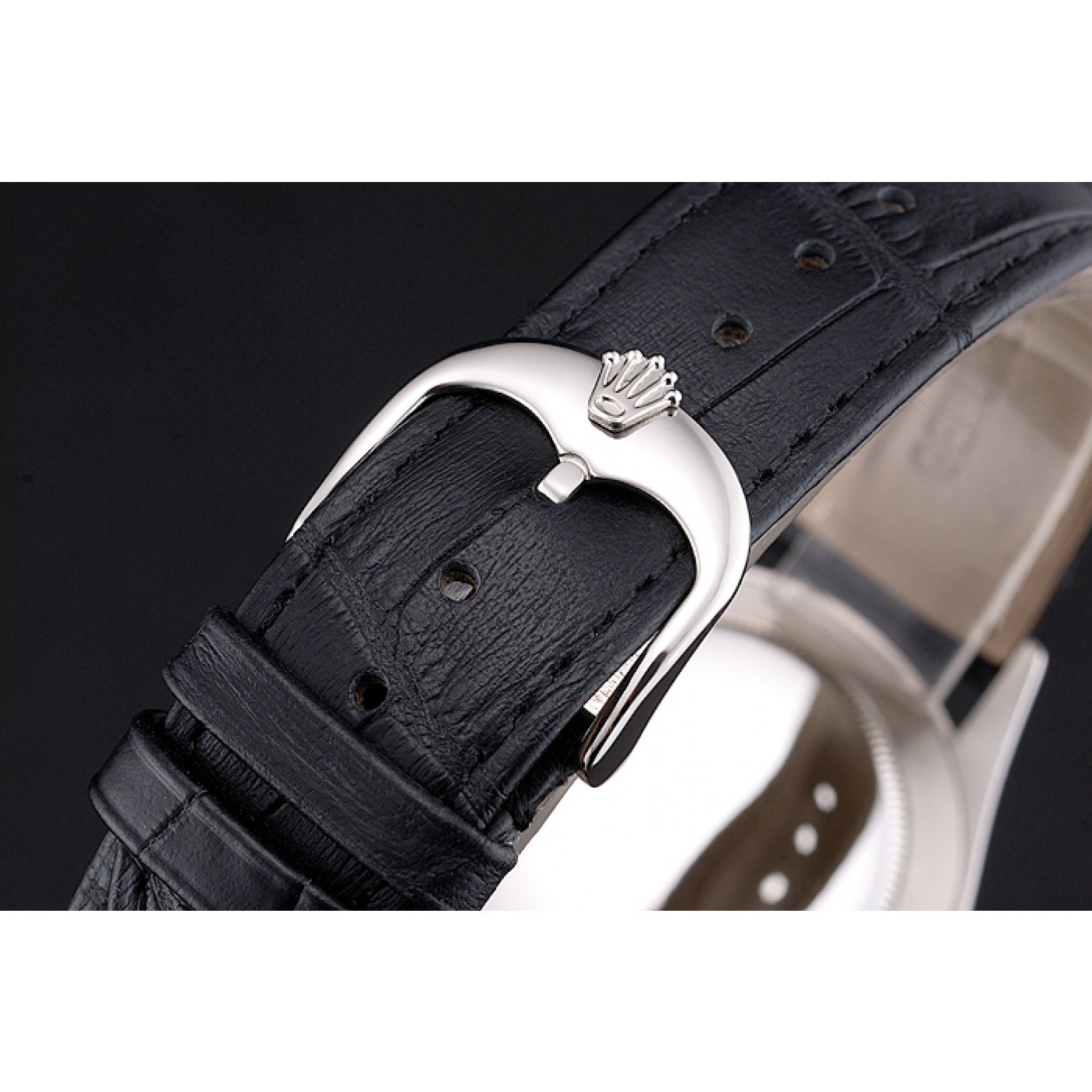 MiroTime Swiss Rolex Datejust Black Dial Stainless Steel Case And Bracelet