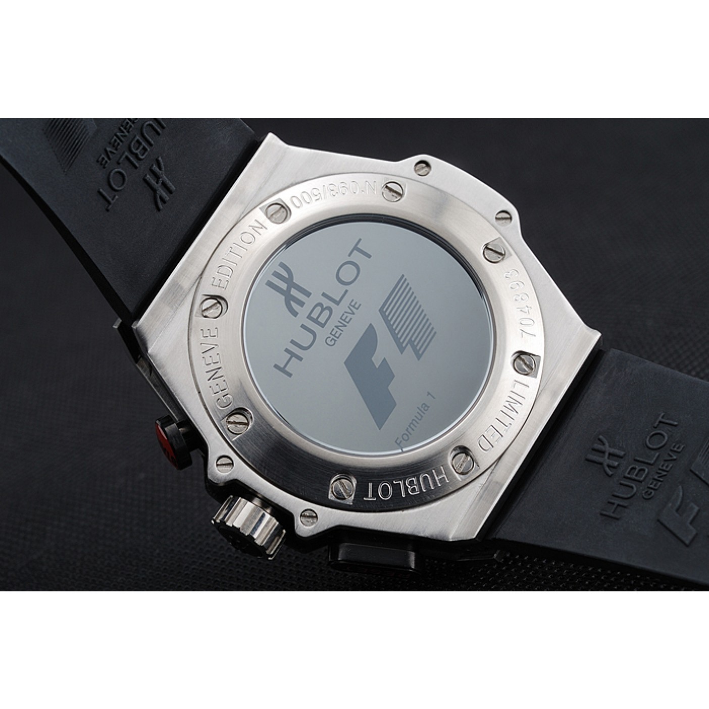 MiroTime Hublot Big Bang King Power Formula 1 Stainless Steel Case Black Dial 622248