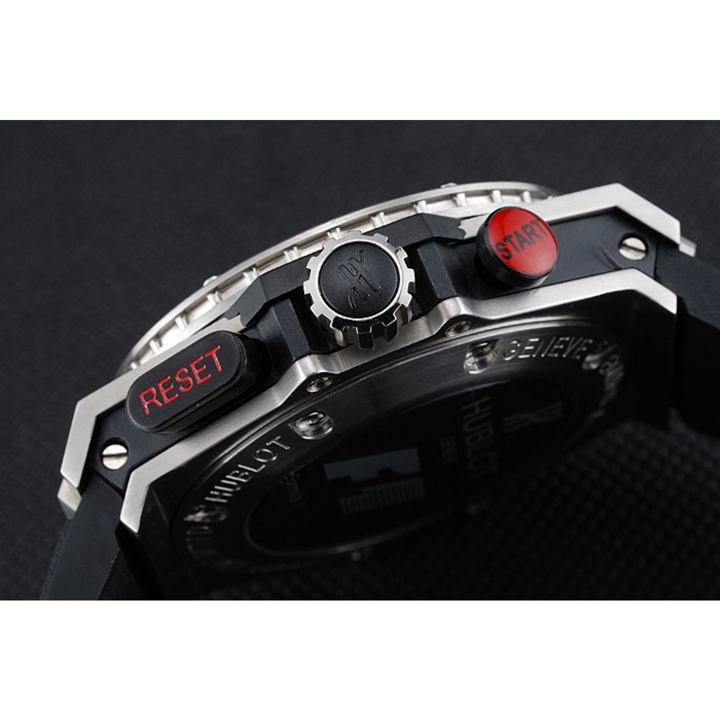 MiroTime Hublot Big Bang King Power Formula 1 Stainless Steel Case Black Dial 622248