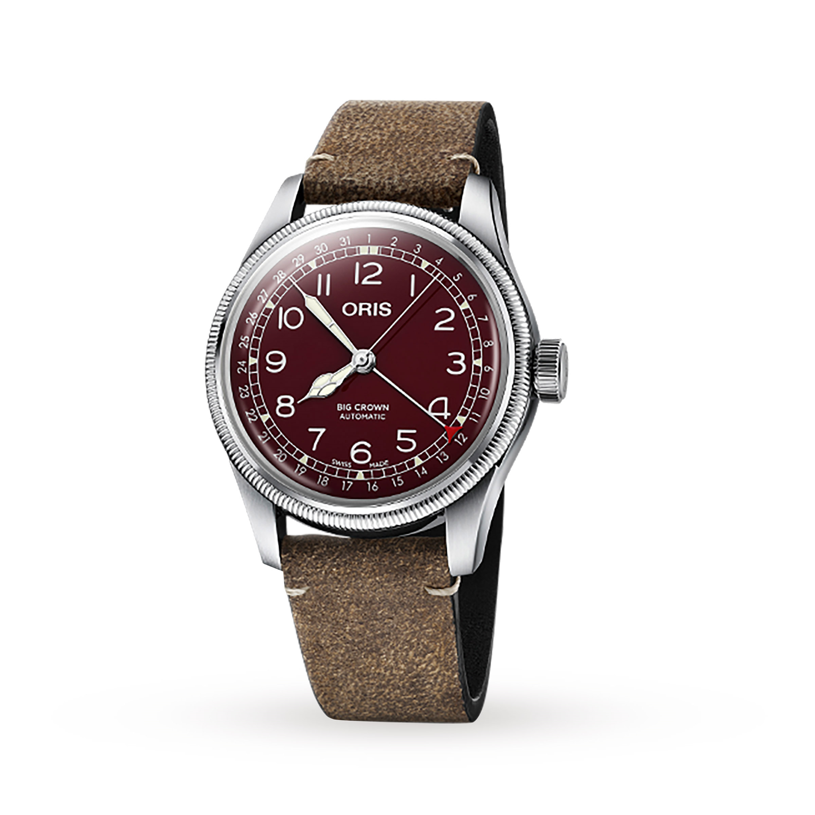 MiroTime Swiss Oris Big Crown 40mm Mens Watch 01 754 7741 4068-07 5 20 50