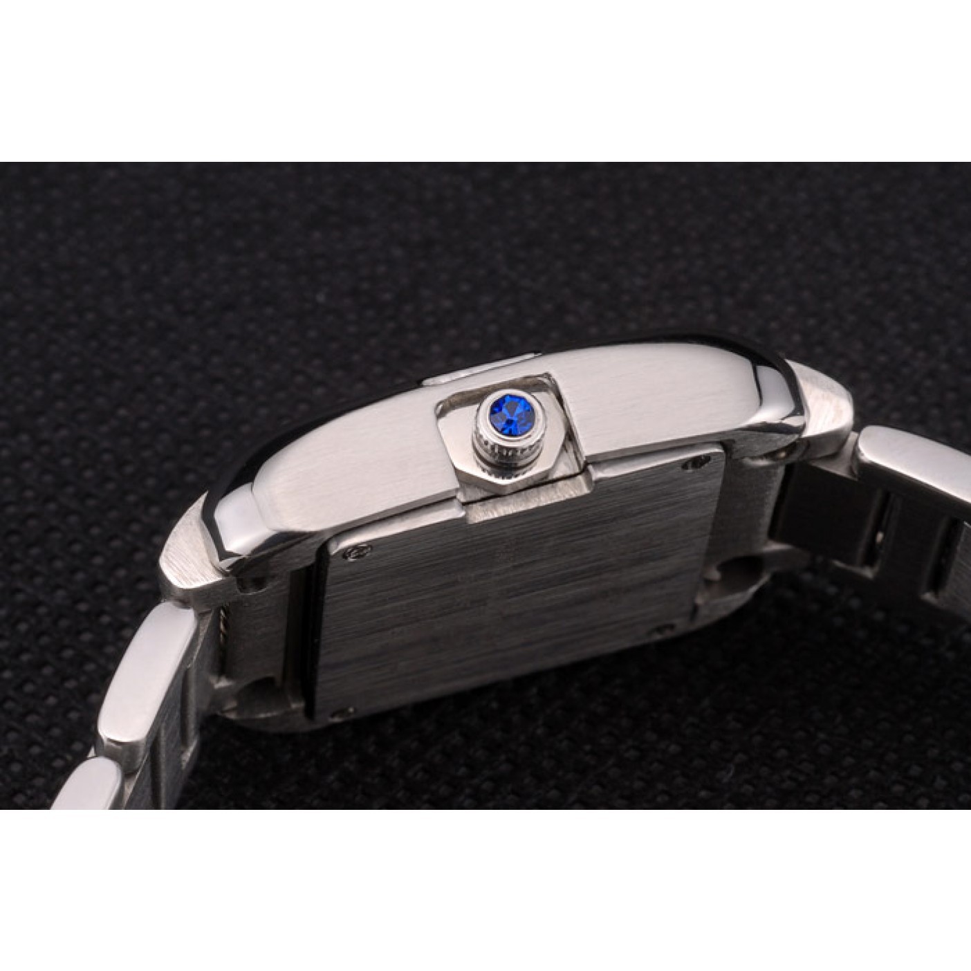 MiroTime Cartier Tank Anglaise 23mm Silver Dial Stainless Steel Case And Bracelet