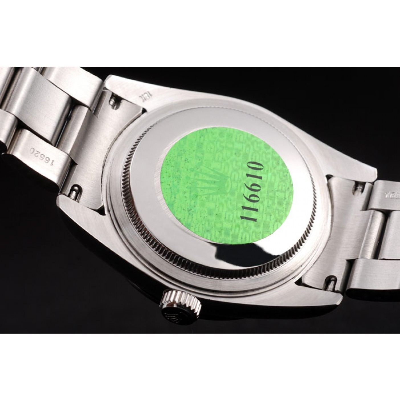 MiroTime Rolex Explorer Polished Stainless Steel White Dial 98086