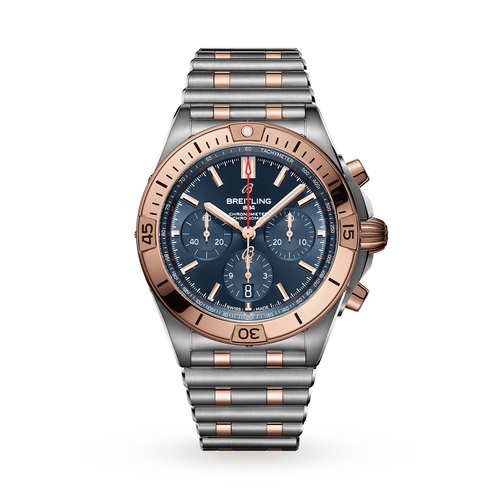 MiroTime Swiss Breitling Chronomat 42mm Mens Watch UB0134101C1U1