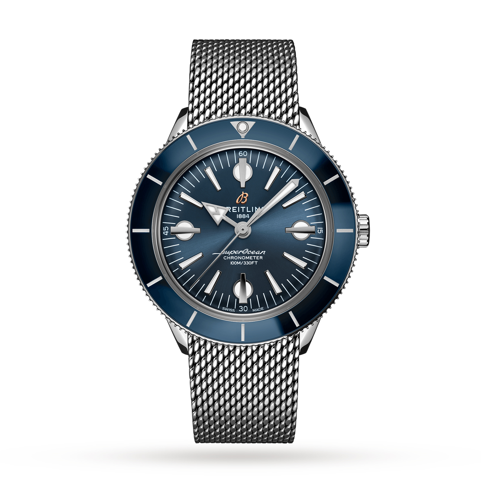 MiroTime Swiss Breitling Superocean Heritage 42mm Mens Watch A10370161C1A1