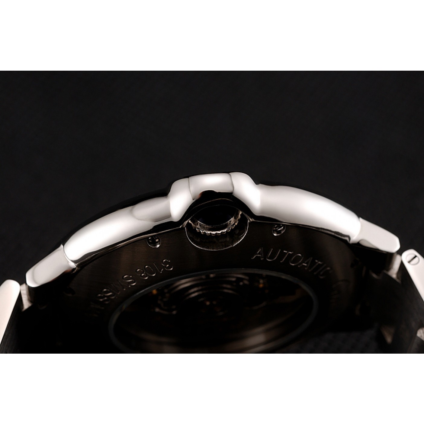 MiroTime Swiss Cartier Ballon Bleu Two Timezone White Dial Stainless Steel Bracelet 1453879