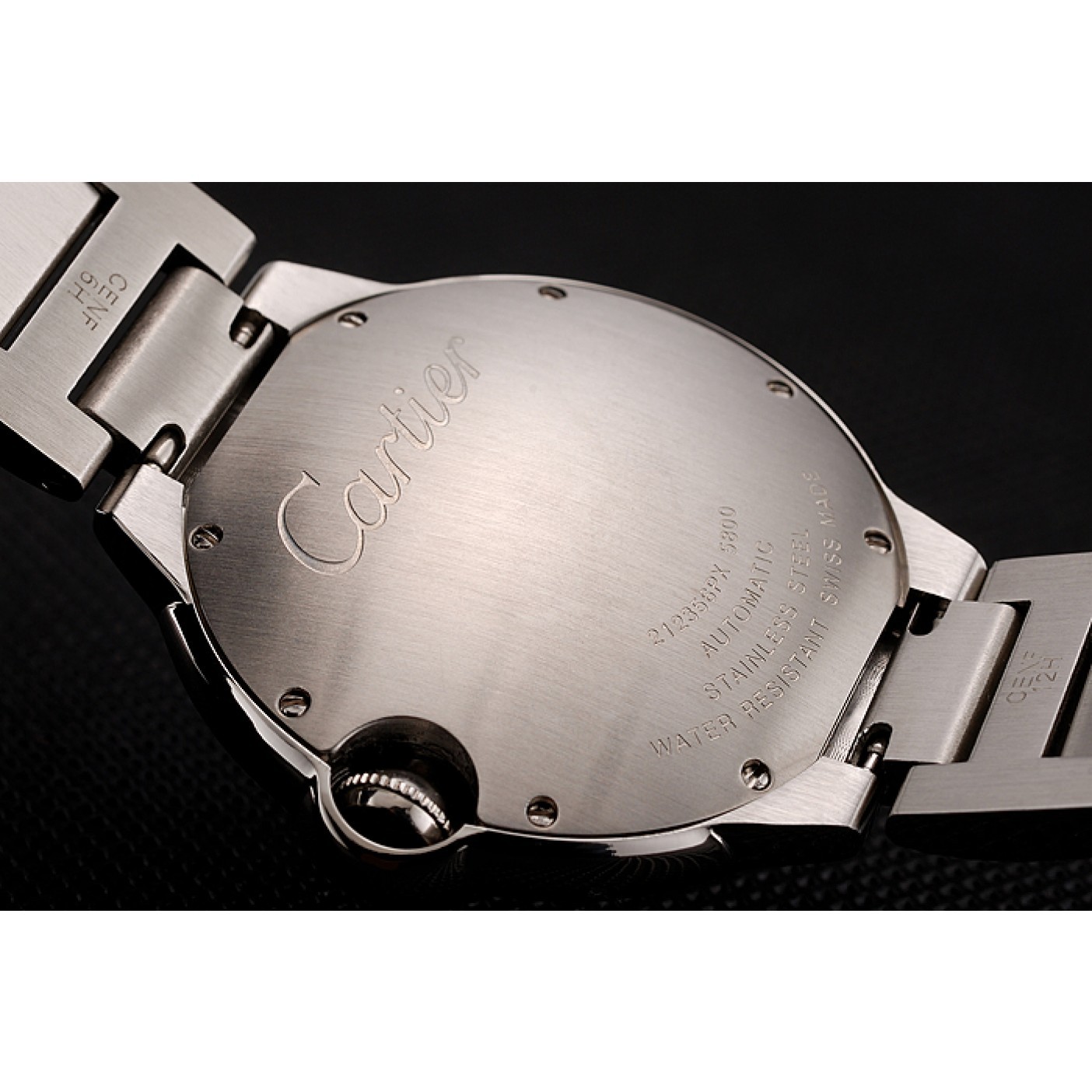 MiroTime Swiss Cartier Ballon Bleu 40 MM Diamond Dial Staineless Steel Bracelet 1453893