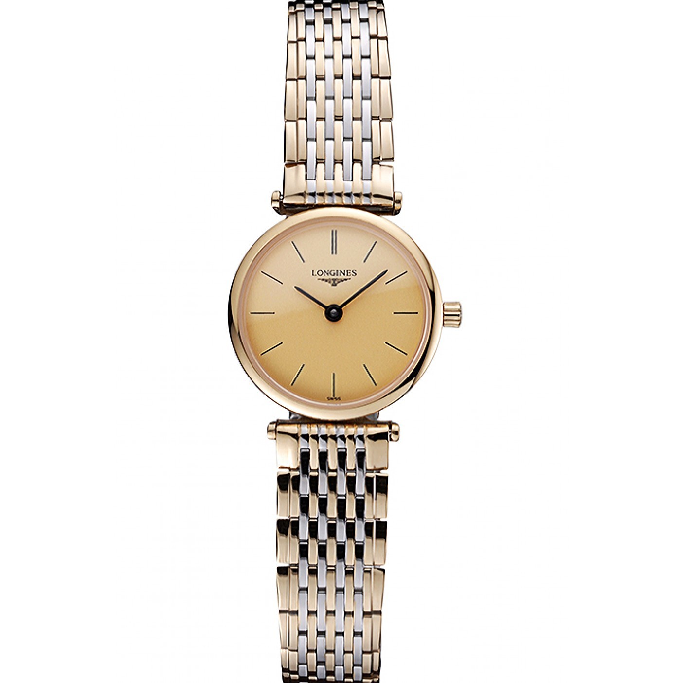 MiroTime Longines La Grande Classique Two Tone Band Champagne Dial Femme 622096