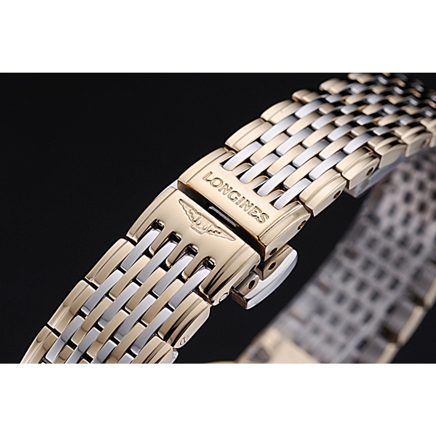 MiroTime Longines La Grande Classique Two Tone Band Champagne Dial Femme 622096