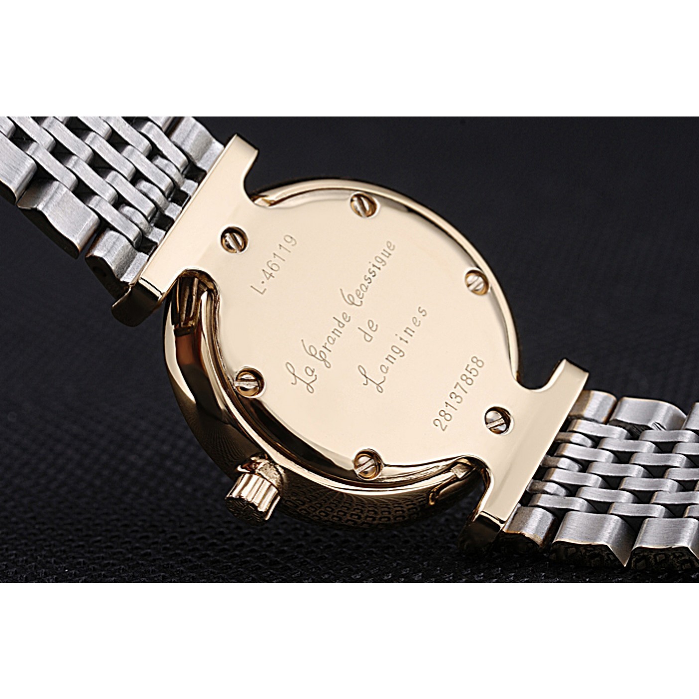 MiroTime Longines La Grande Classique Two Tone Band Champagne Dial Femme 622096