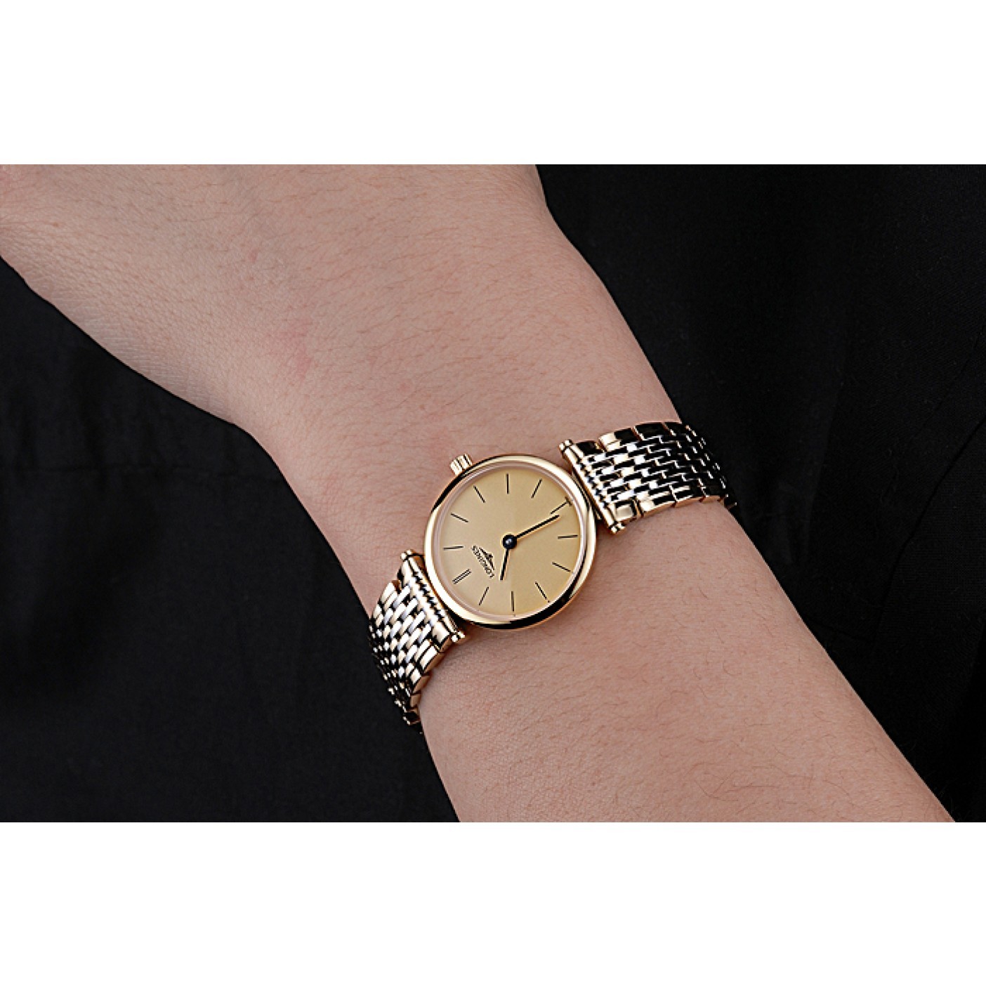MiroTime Longines La Grande Classique Two Tone Band Champagne Dial Femme 622096