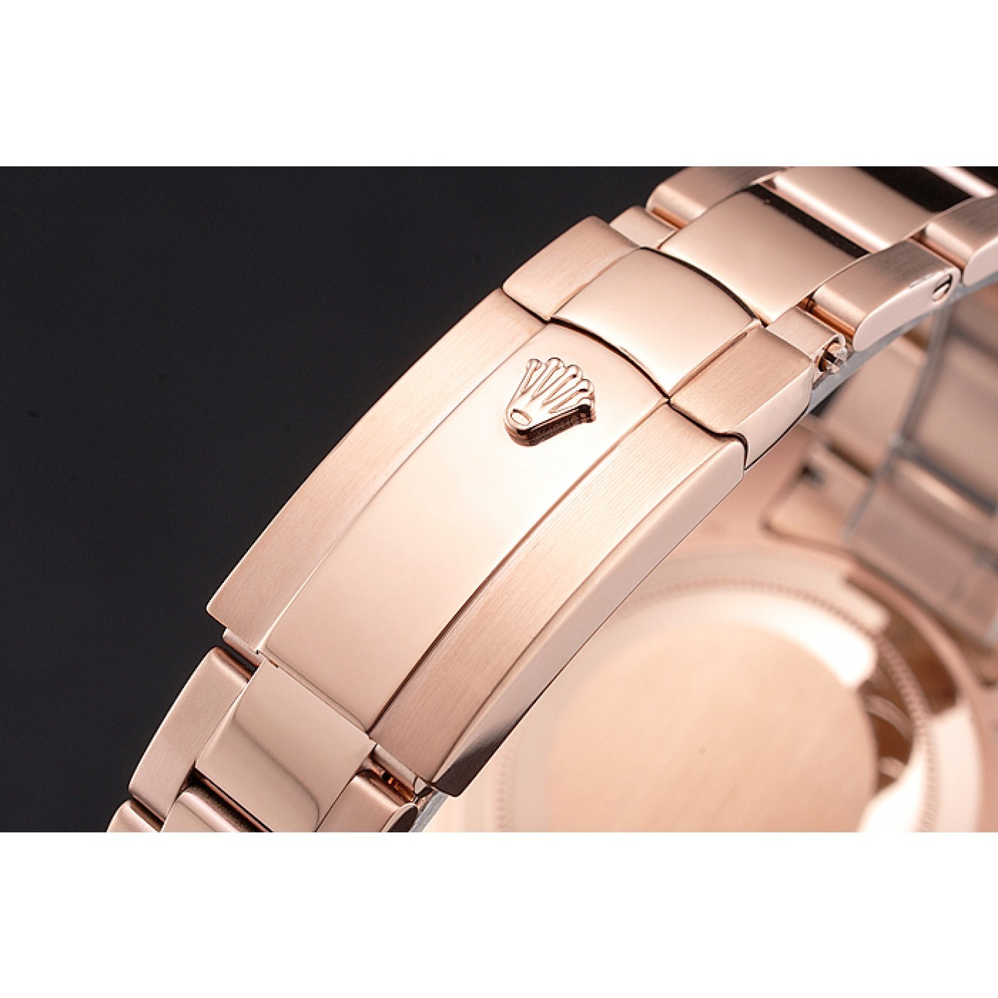 MiroTime Rolex Sky Dweller Rose Gold Dial Rose Gold Case And Bracelet