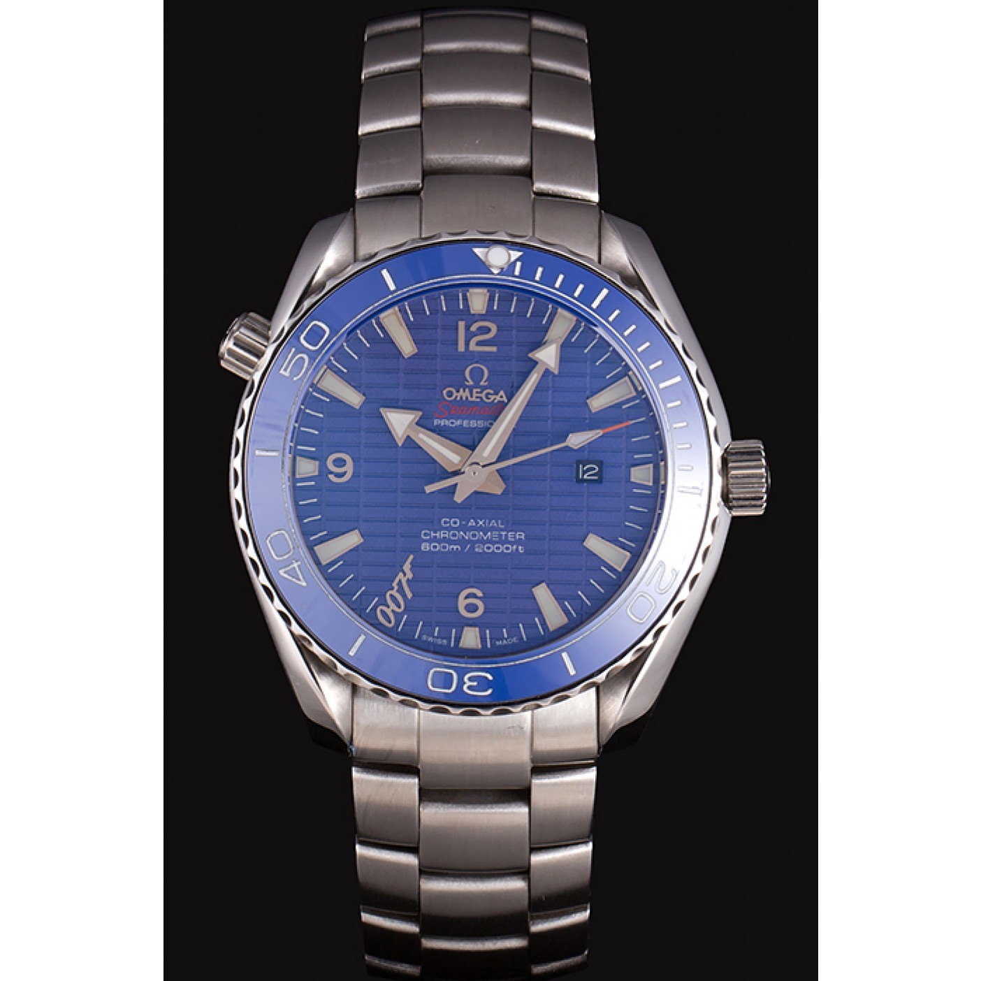 MiroTime Swiss Omega James Bond Skyfall Blue Dial and Blue Bezel som75 621408