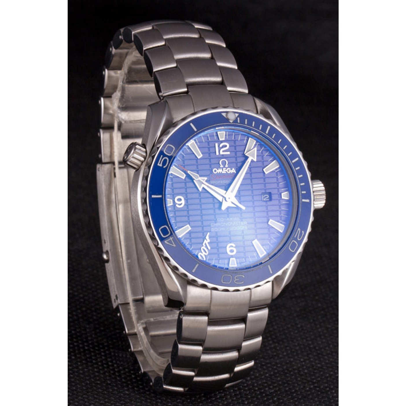 MiroTime Swiss Omega James Bond Skyfall Blue Dial and Blue Bezel som75 621408