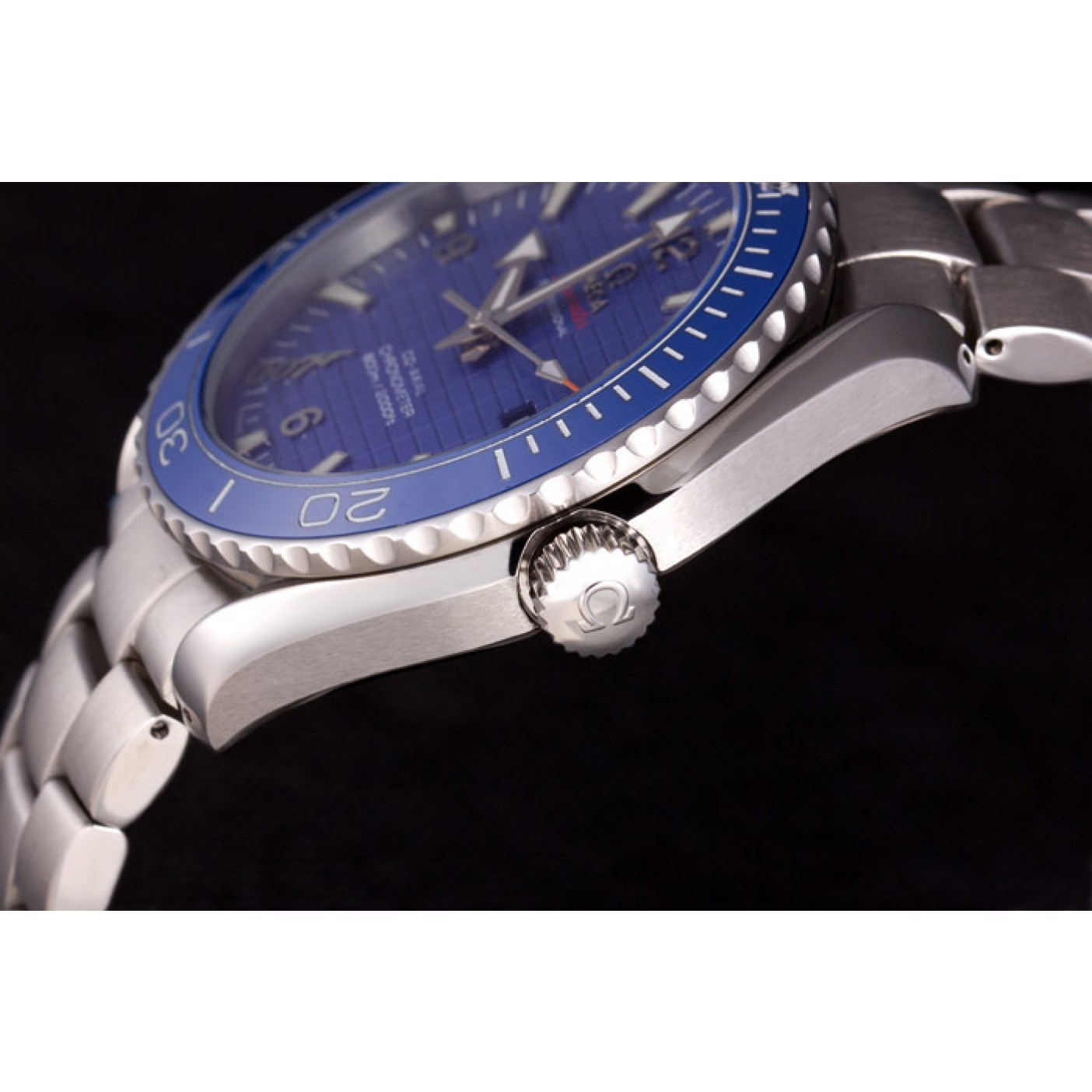 MiroTime Swiss Omega James Bond Skyfall Blue Dial and Blue Bezel som75 621408