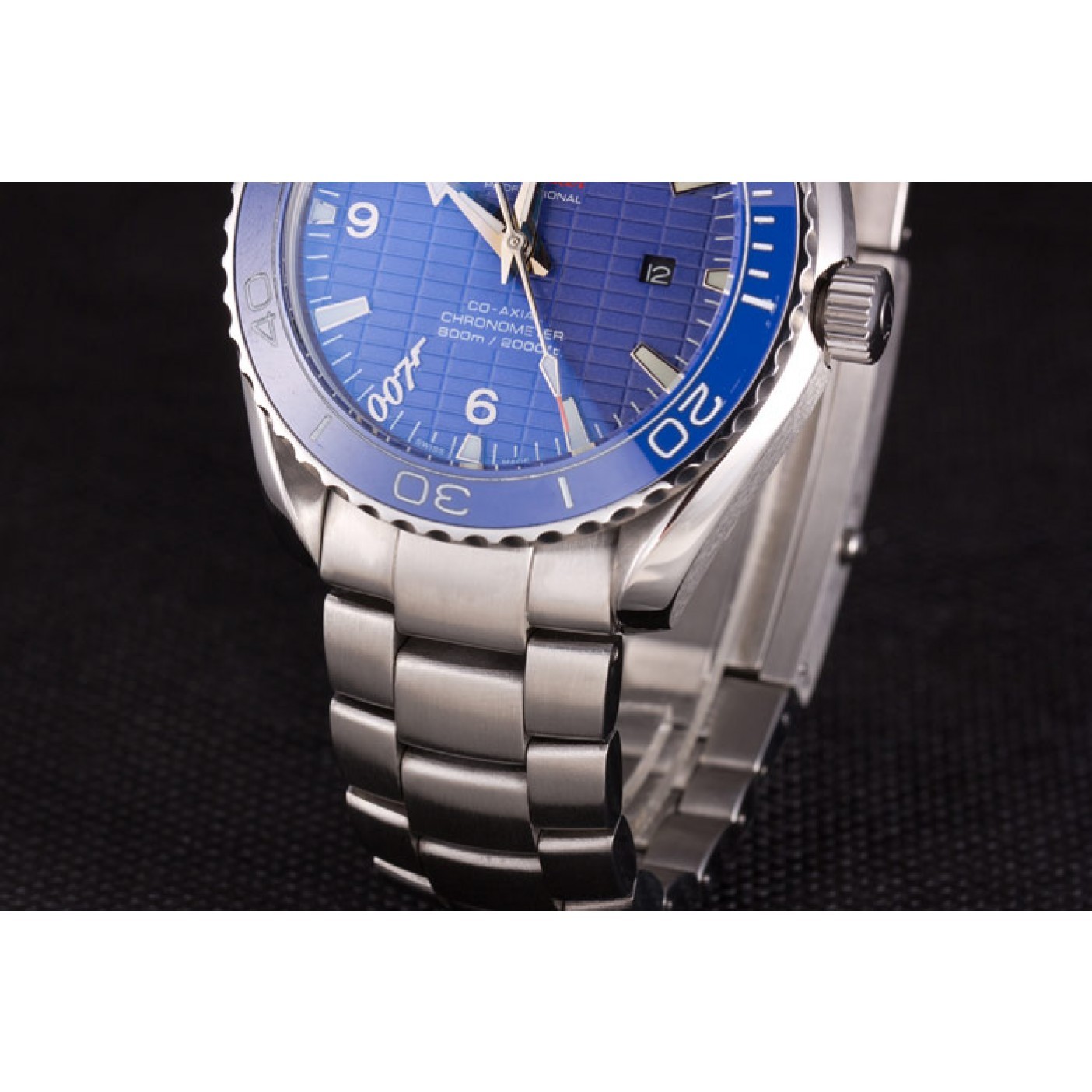 MiroTime Swiss Omega James Bond Skyfall Blue Dial and Blue Bezel som75 621408
