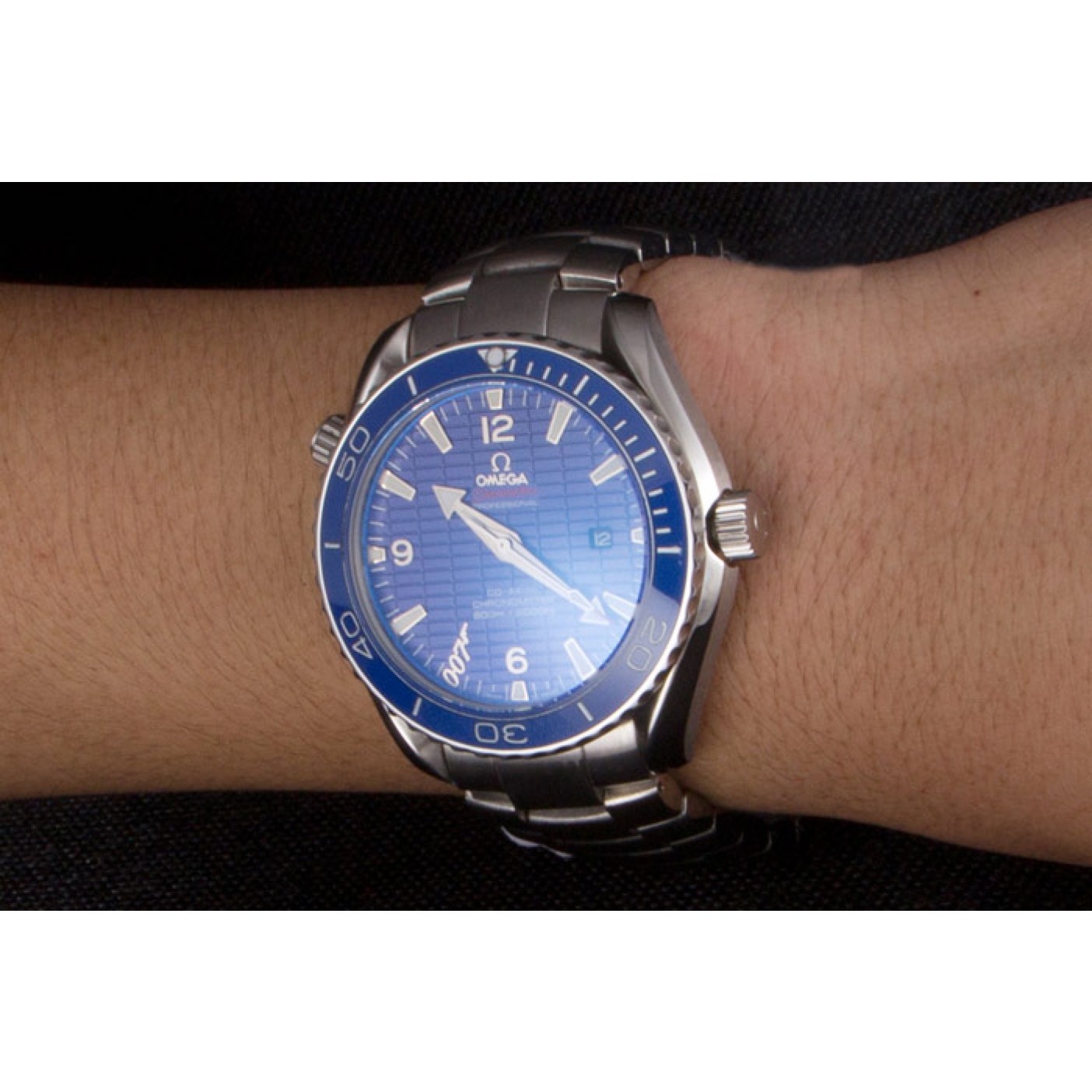 MiroTime Swiss Omega James Bond Skyfall Blue Dial and Blue Bezel som75 621408
