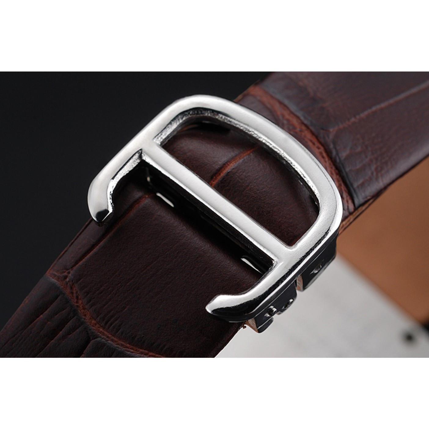 MiroTime Cartier Santos 100 Diamond Silver Bezel 621926