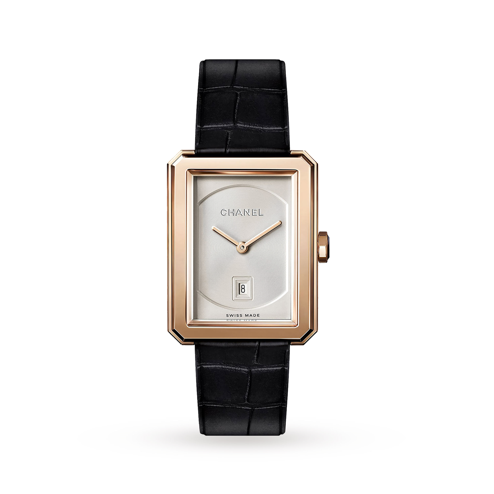MiroTime Swiss Designer BOY-FRIEND Beige Gold H4313 27x35mm
