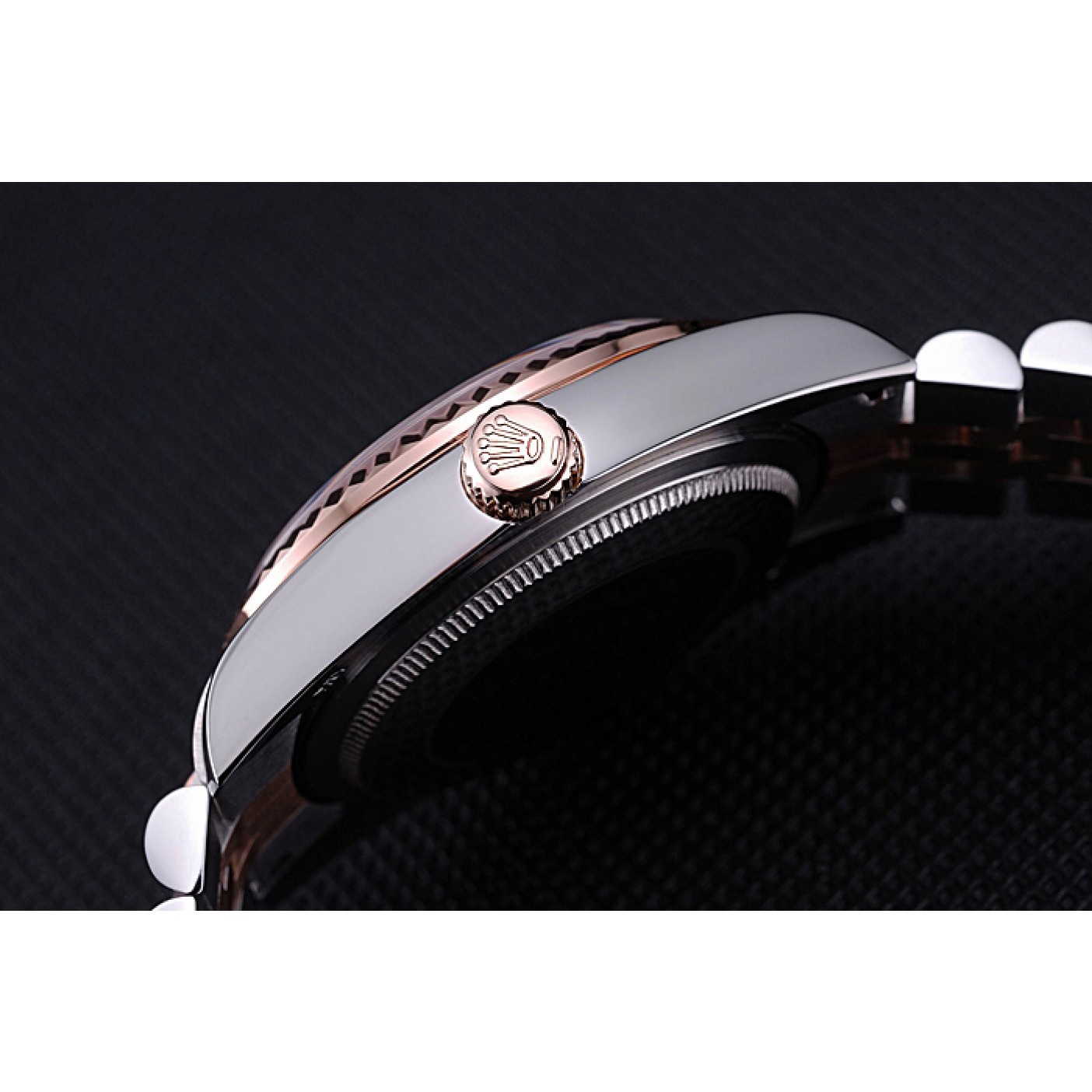 MiroTime Rolex DateJust White Dial Stainless Steel and Gold Bracelet 622544