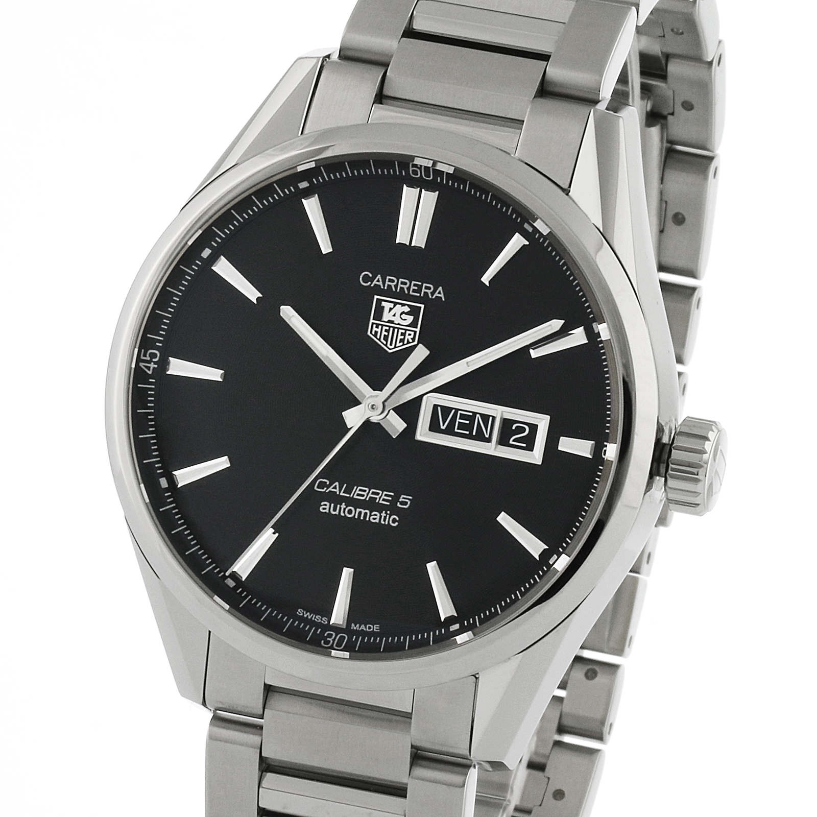 MiroTime TAG Heuer Carrera Calibre 5 41mm Mens Watch WAR201A.BA0723