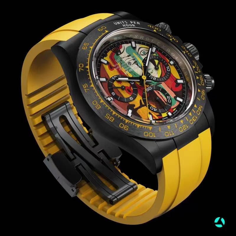 MiroTime Swiss Rolex AET X Picasso Daytona Young Lady Picasso