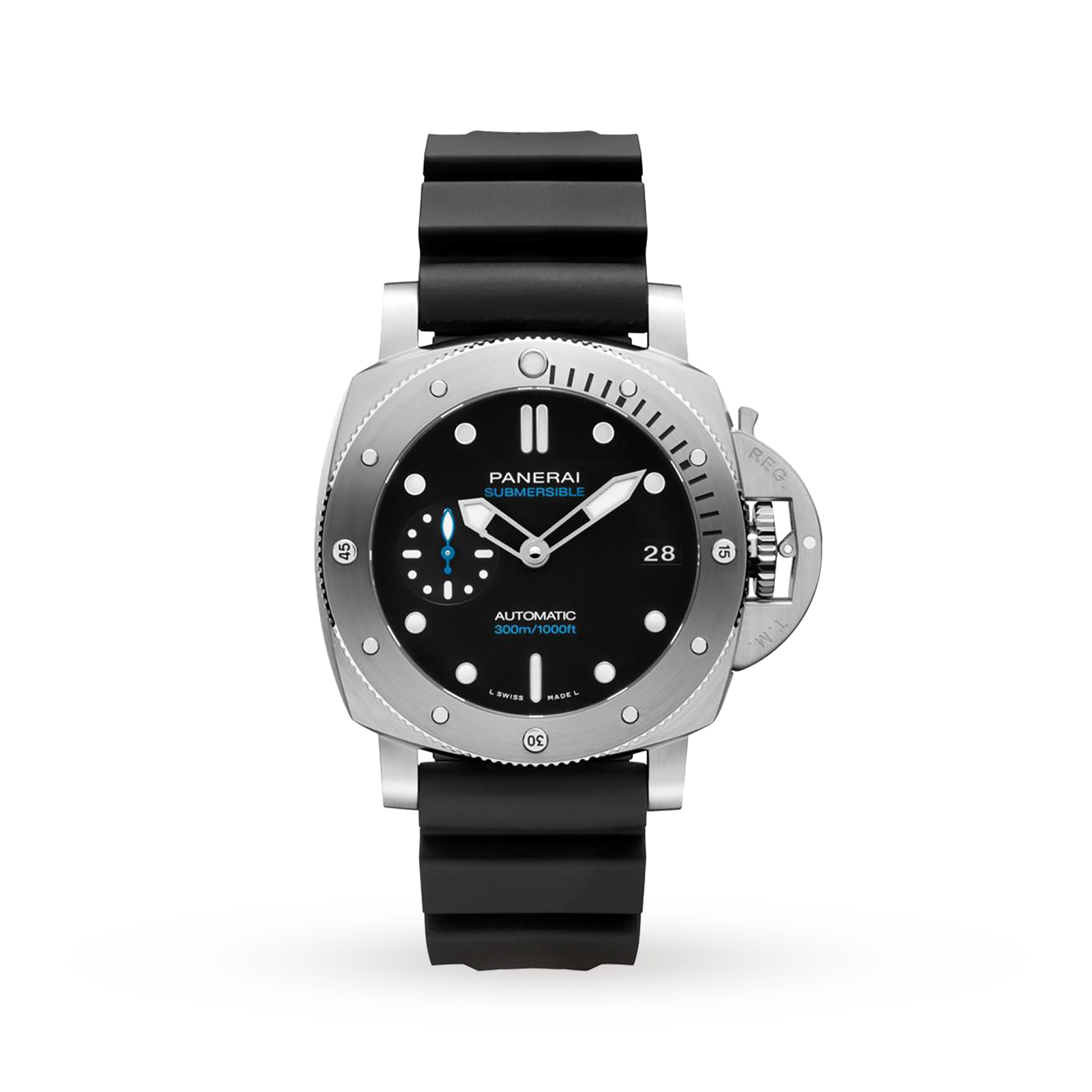 MiroTime Swiss Panerai Submersible 42mm Mens Watch PAM00973