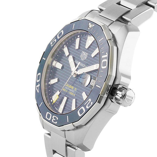 MiroTime Swiss TAG Heuer Aquaracer Calibre 5 43mm Mens Watch WAY201B.BA0927