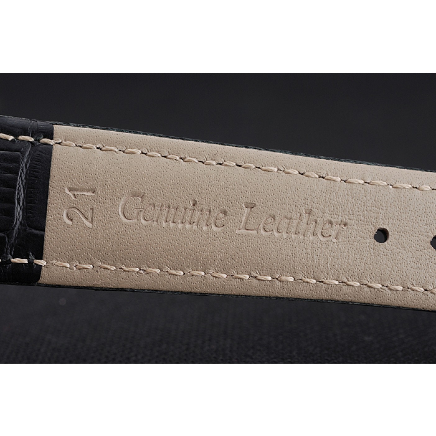 MiroTime Swiss Jaeger LeCoultre Master Ultra Thin Reserve De Marche Black Dial Stainless Steel Case Black Leather Strap