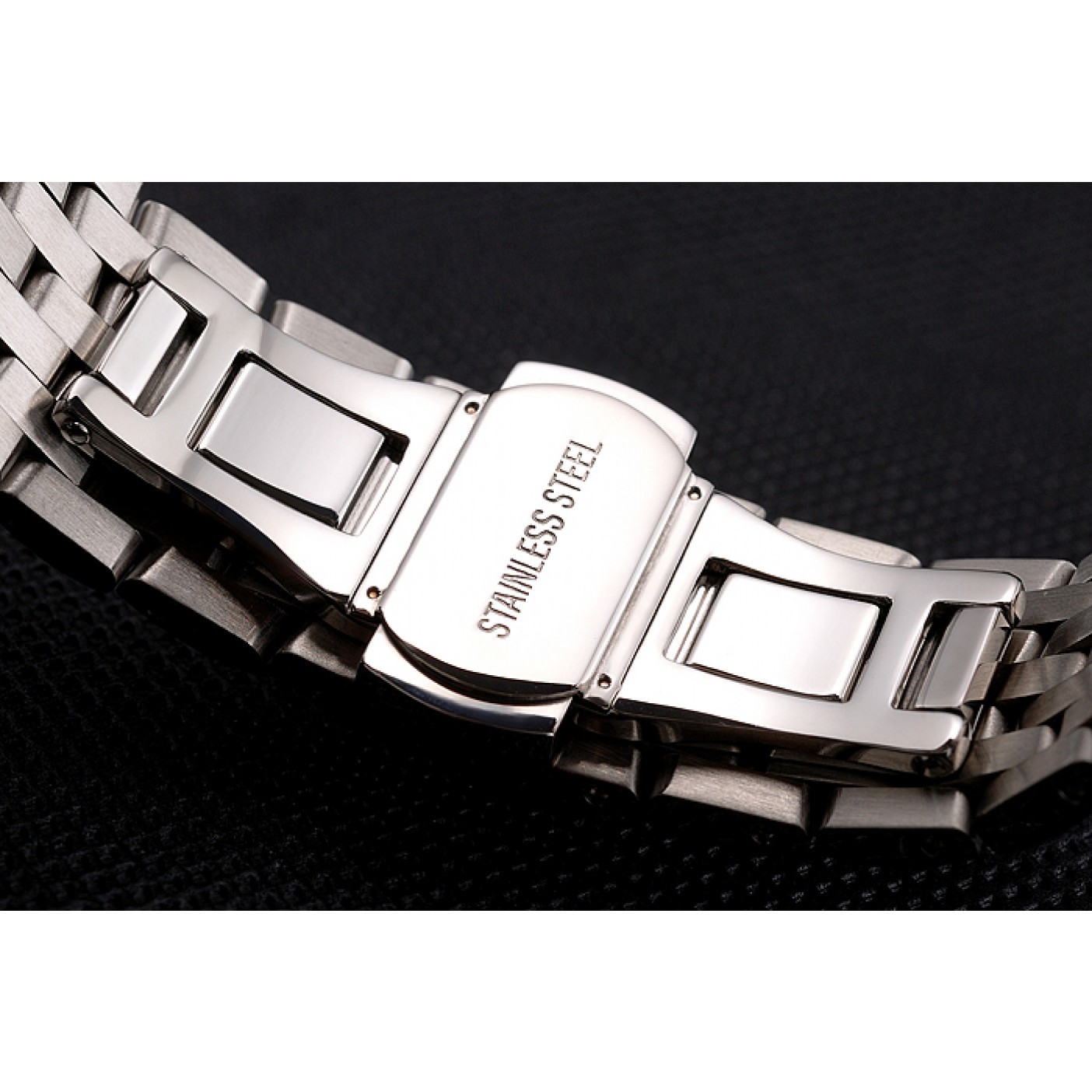 MiroTime Omega DeVille Stainless Steel Bracelet Black Dial 621685