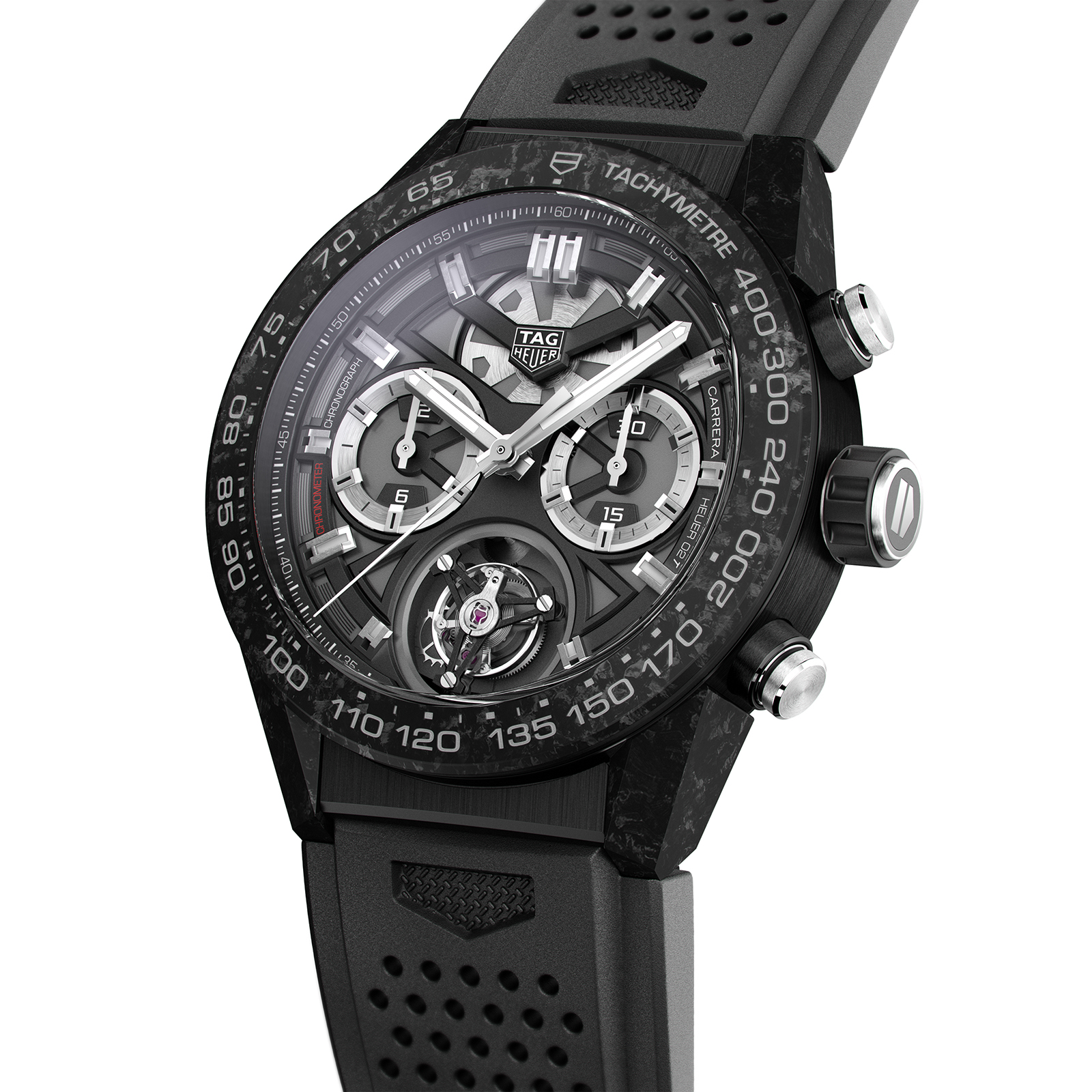 MiroTime Swiss TAG Heuer Carrera 45mm Mens Watch CAR5A8W.FT6071