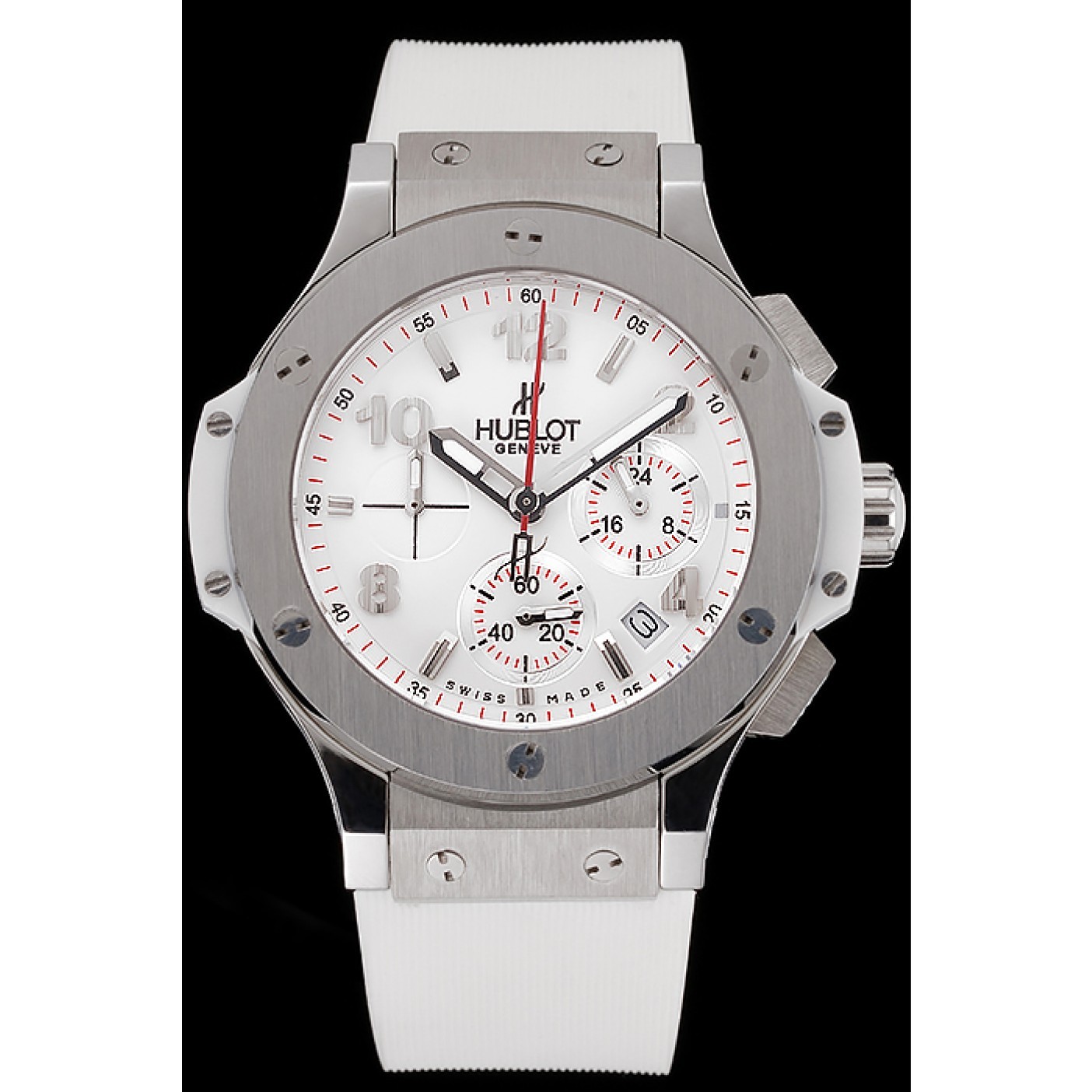 MiroTime Hublot Big Bang White Strap White Dial Watch