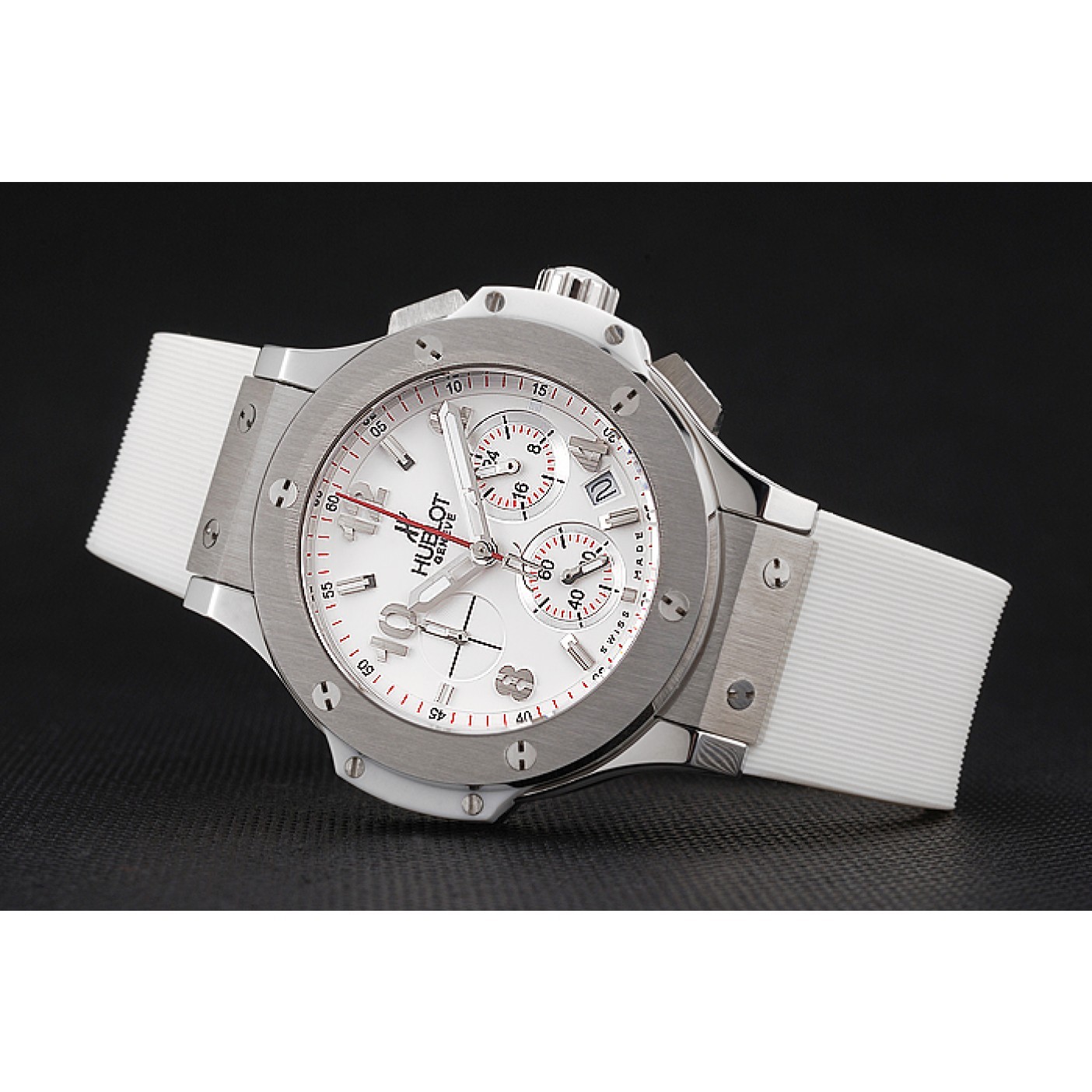 MiroTime Hublot Big Bang White Strap White Dial Watch