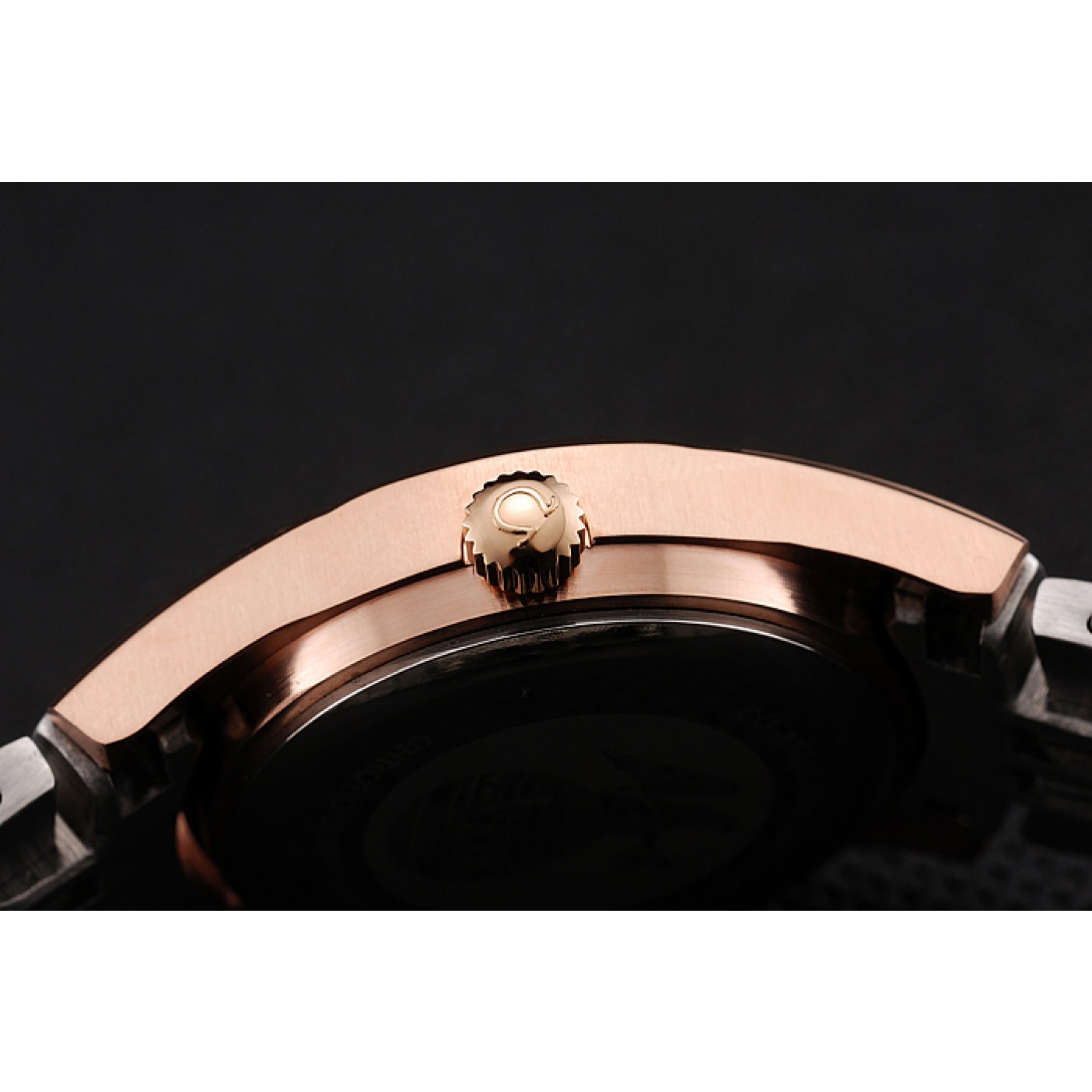 MiroTime Omega De Ville Ladies Blue Dial Rose Gold Case Two Tone Bracelet 1453784